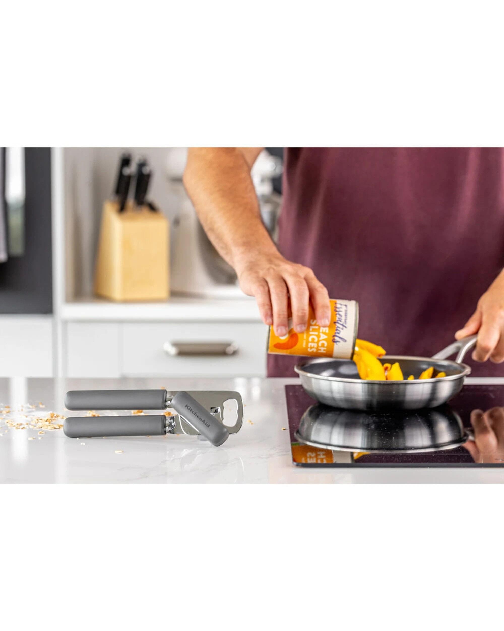 5 KitchenAid 2pk Metal Multi Purpose Tin Opener With Bottle Opener Durable Ergonomic - Charcoal, 5 of 6