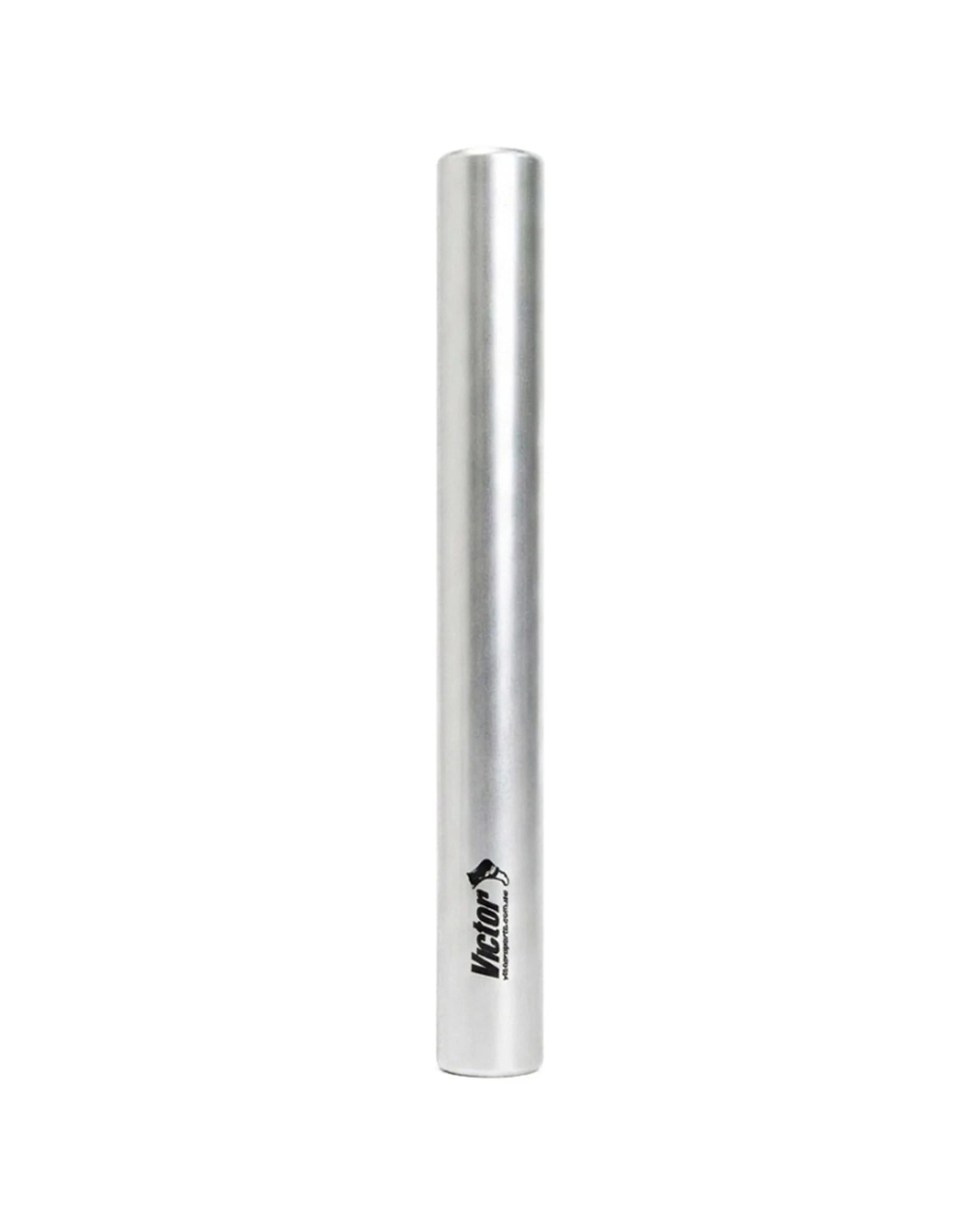 1 Victor Sports Aluminium Relay Baton Lightweight Smooth Ends Junior - Silver, 1 of 1