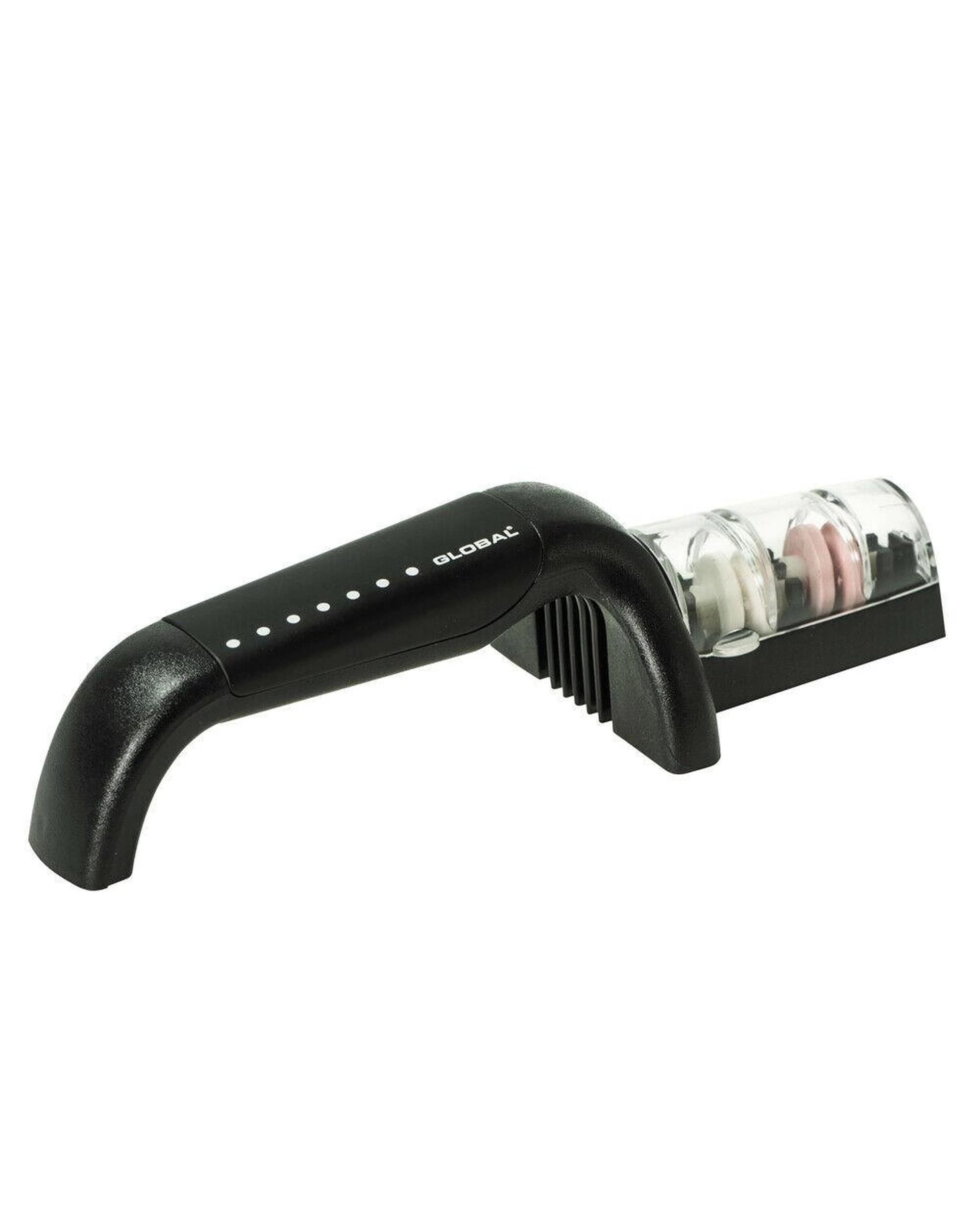 1 Global 2 Stage Ceramic Water Knife Sharpener  Black 79733, 1 of 1
