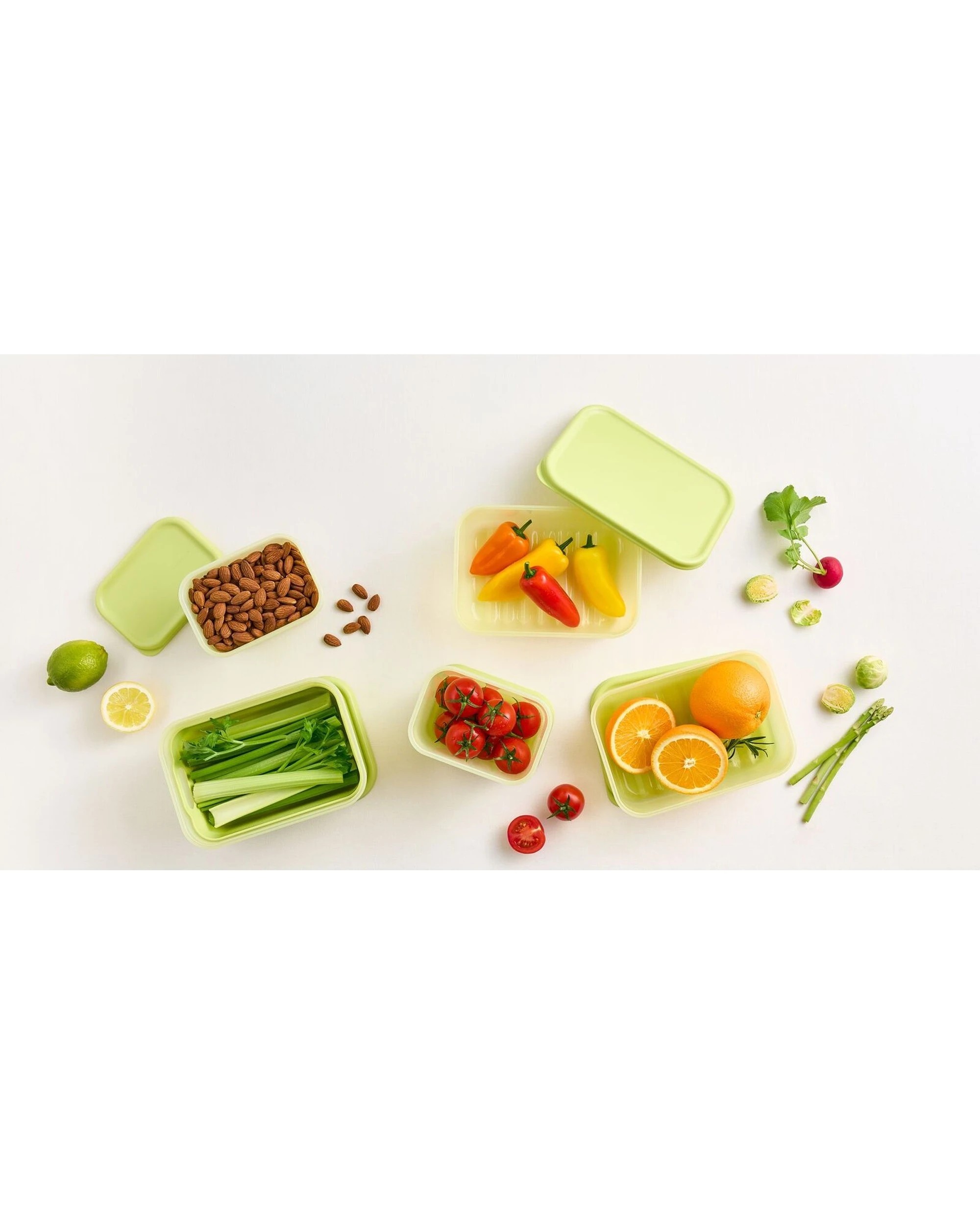7 Lock And Lock Fresh Block 2pc Set Food Storage Containers 640ml Airtight, 7 of 7