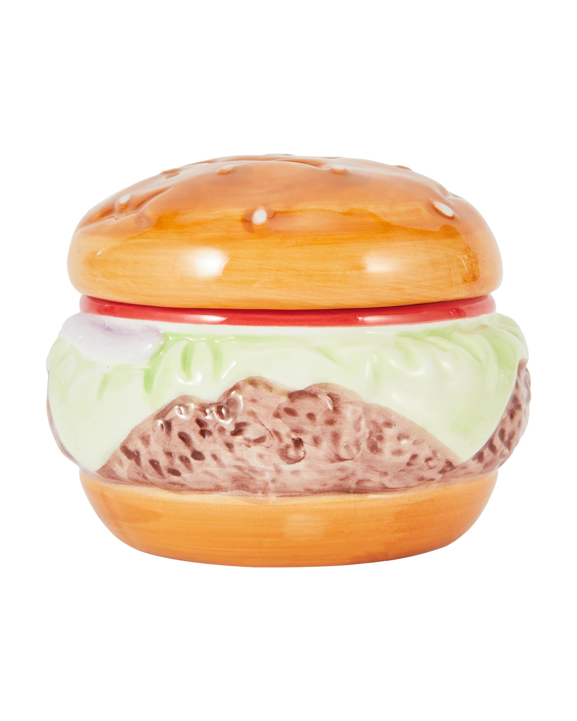 1 Ceramic Burger Candle, 1 of 6