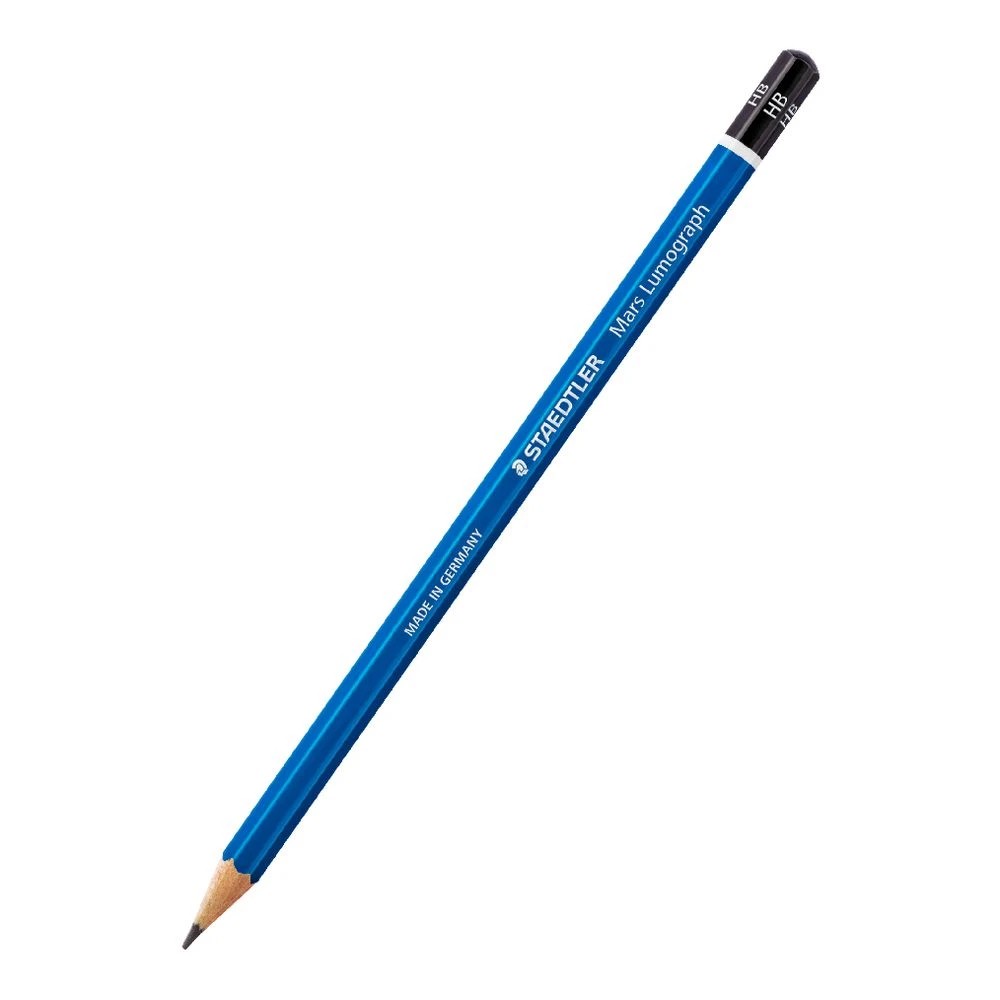 3 Staedtler Mars Lumograph Graphite Pencil 2B, 3 of 7