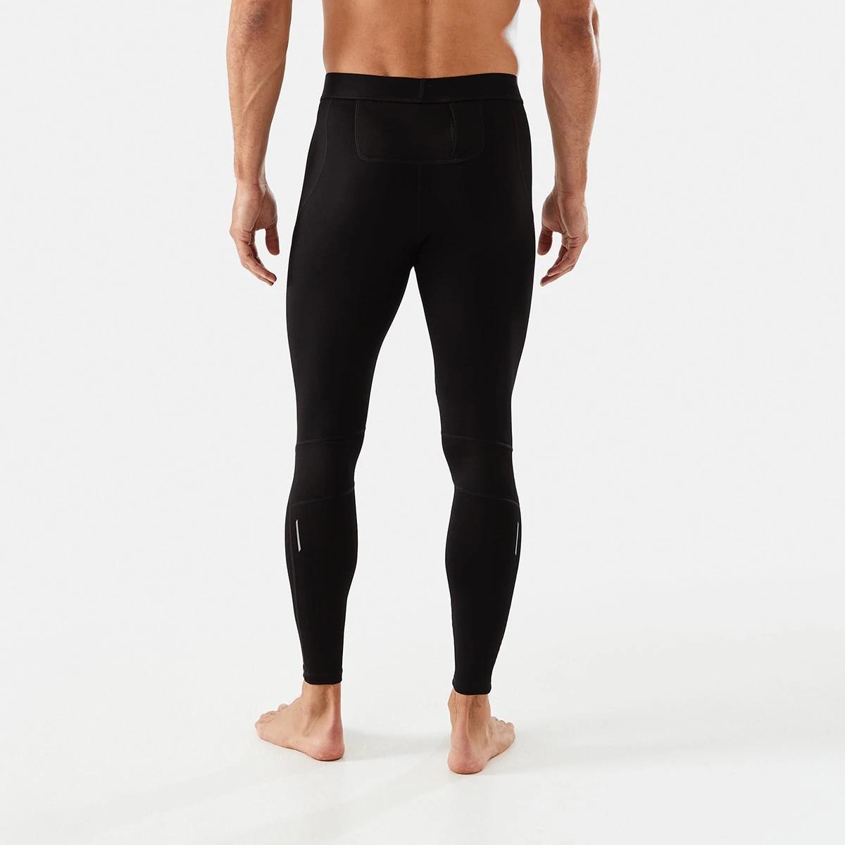 3 Active Mens Training Tights BLACK, 3 of 6