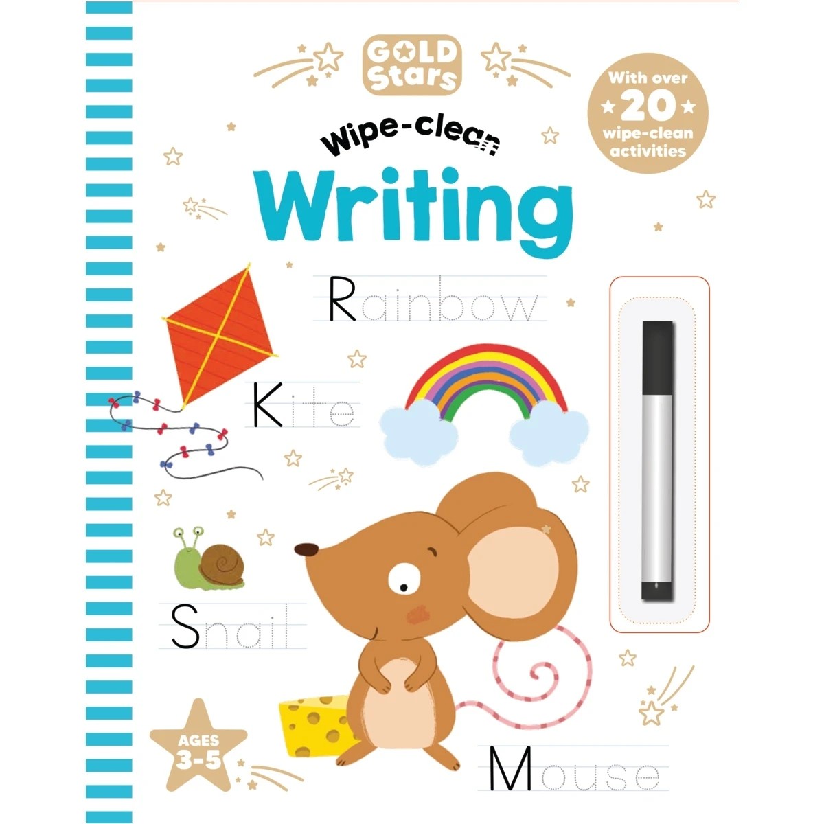 1 Gold Stars: Wipe Clean Writing - Activity Book, 1 of 1