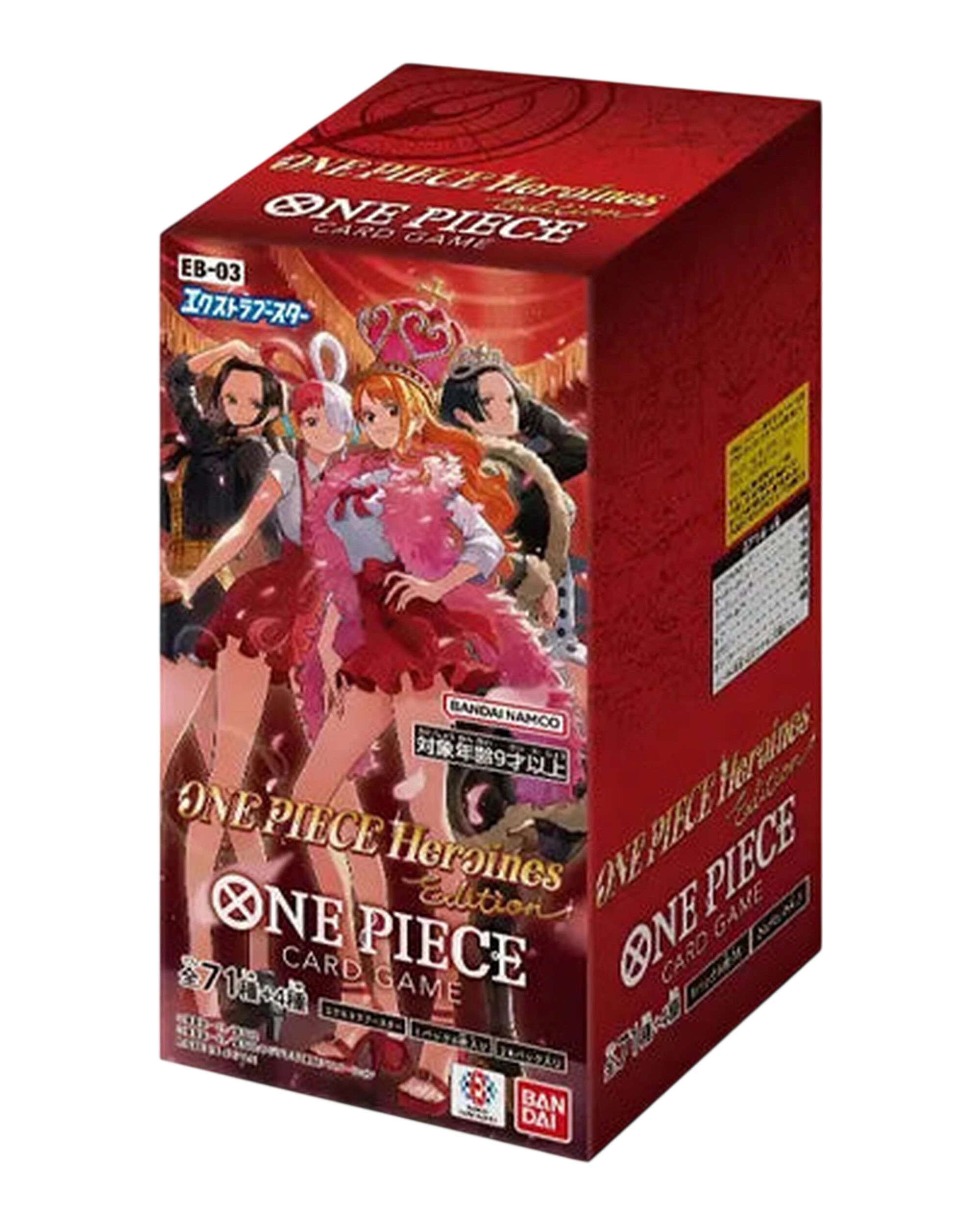 1 Bandai One Piece Card Game Heroines Edition Extra Booster Box Eb03 Japanese, 1 of 2