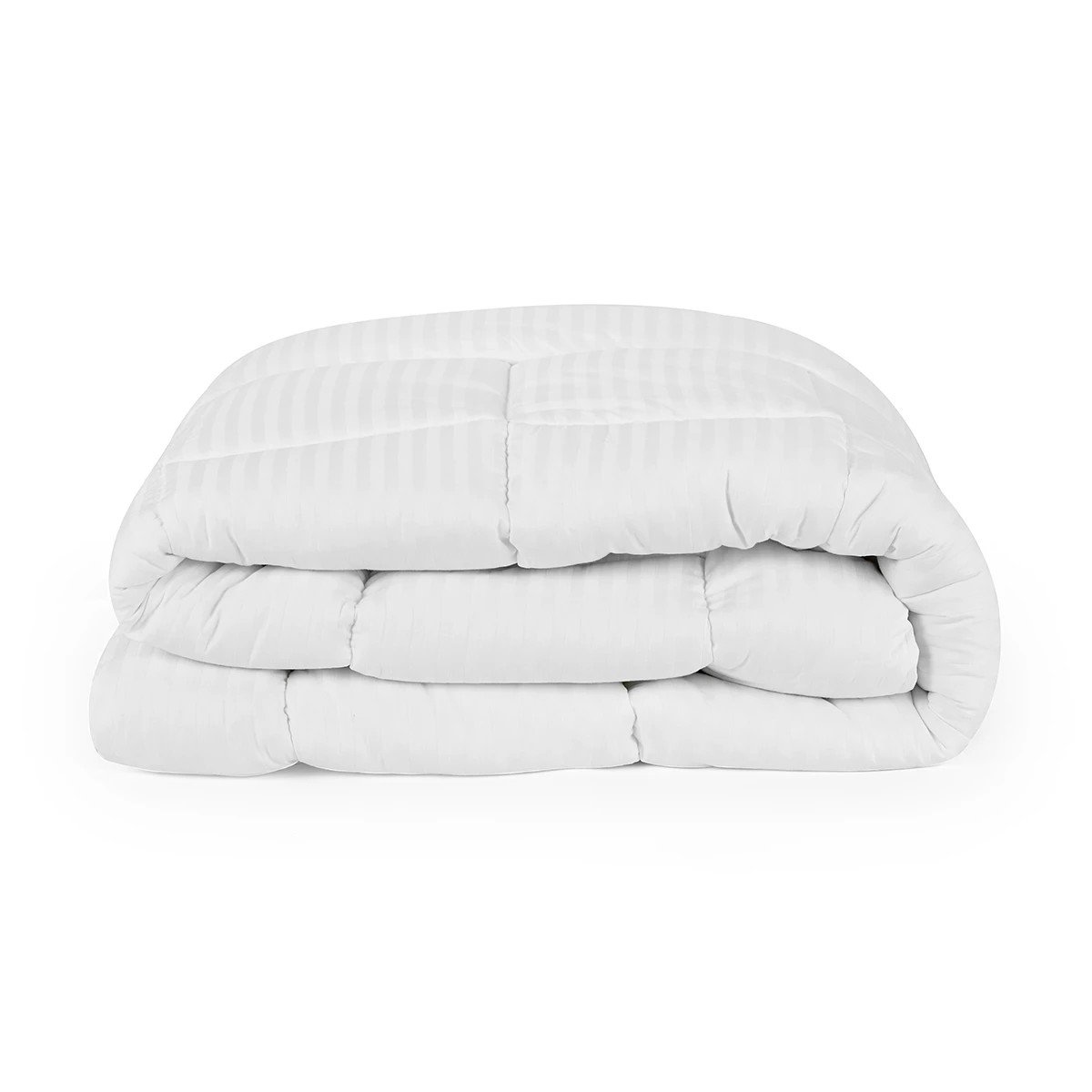 2 High Loft Mattress Topper - Single Bed, White, 2 of 5