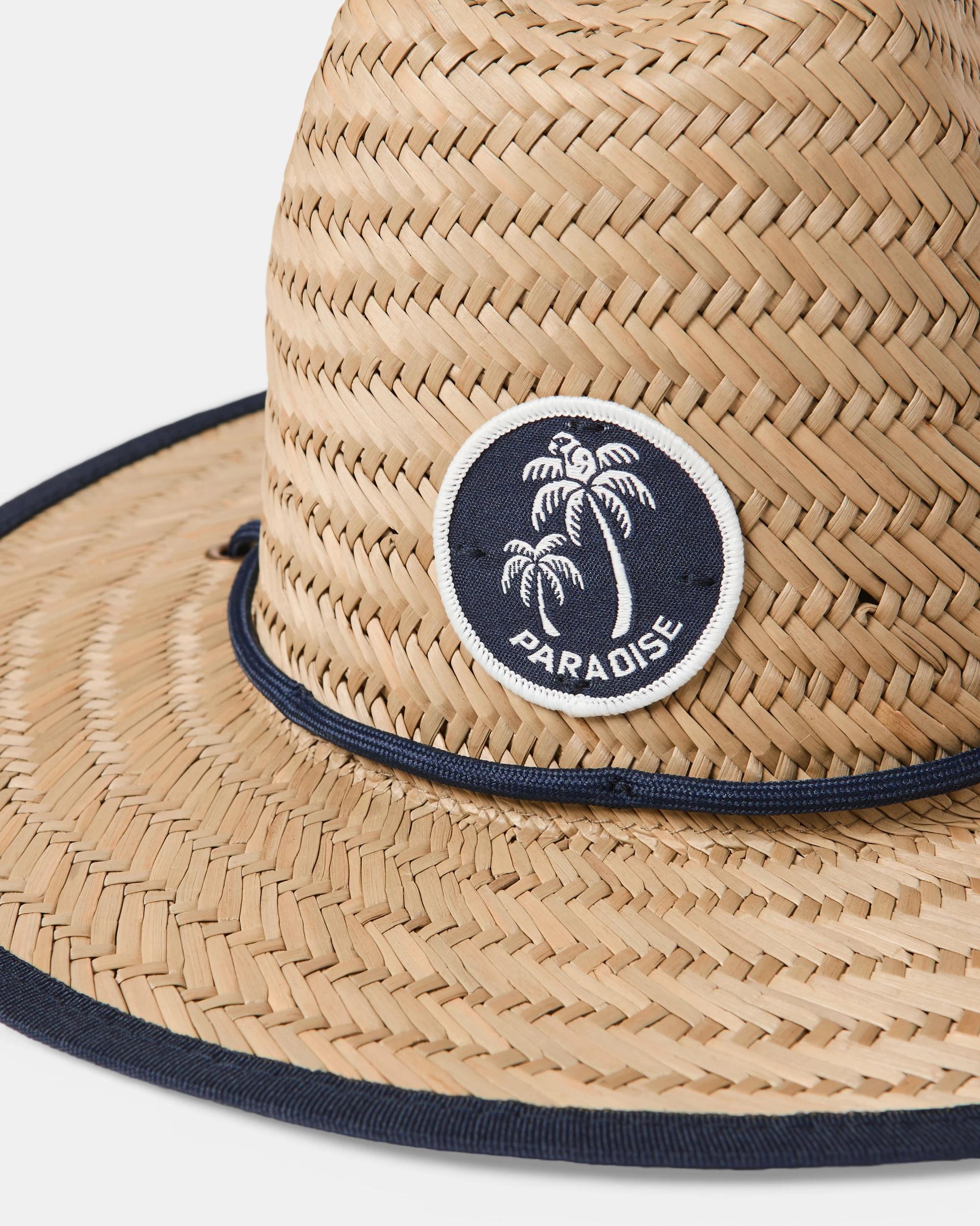 2 Beach Straw Hat Wht Hat, 2 of 2