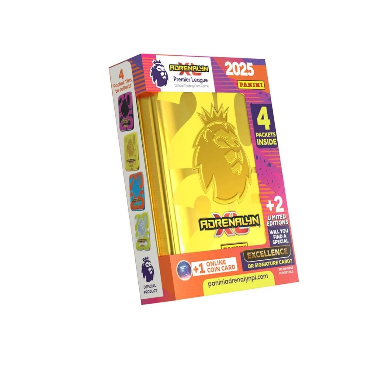 4 Panini Adrenalyn XL 2025 Premier League Official Trading Card Game - Assorted, 4 of 9