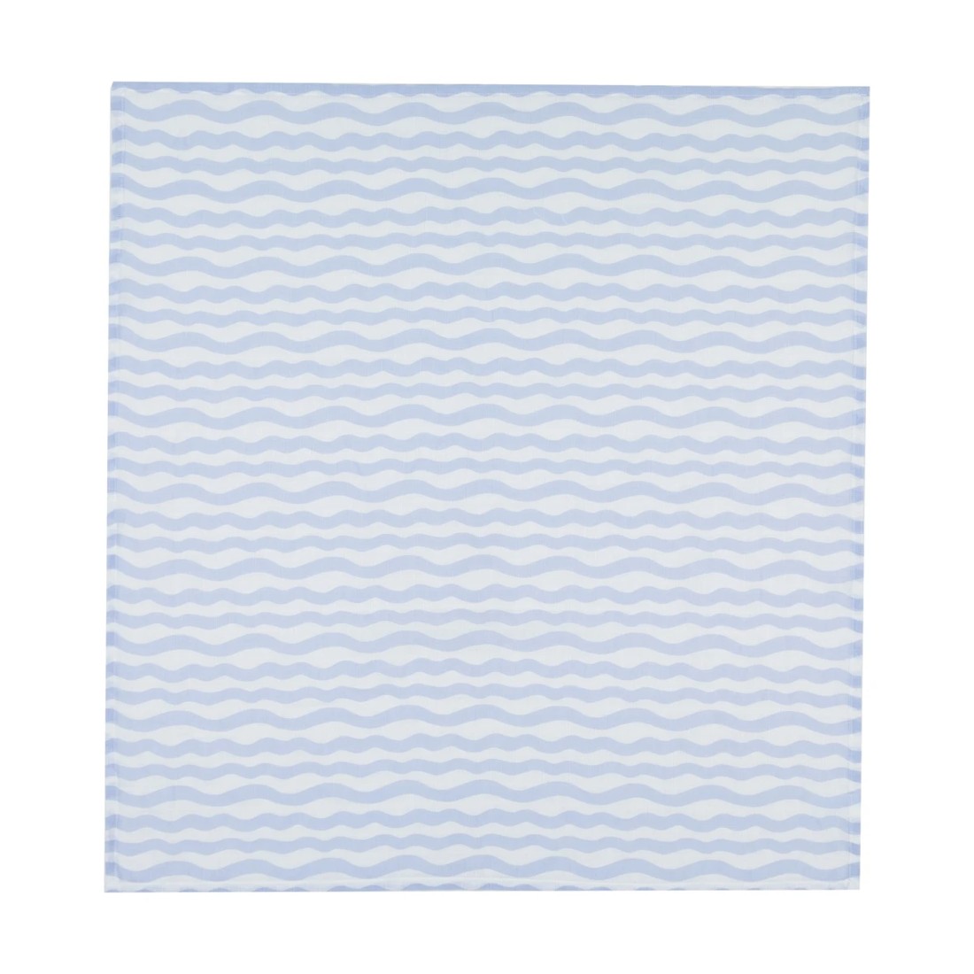 5 3 Pack Organic Cotton Muslin Wraps - Ocean, 5 of 6