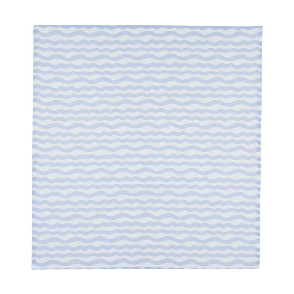 5 3 Pack Organic Cotton Muslin Wraps - Ocean, 5 of 6