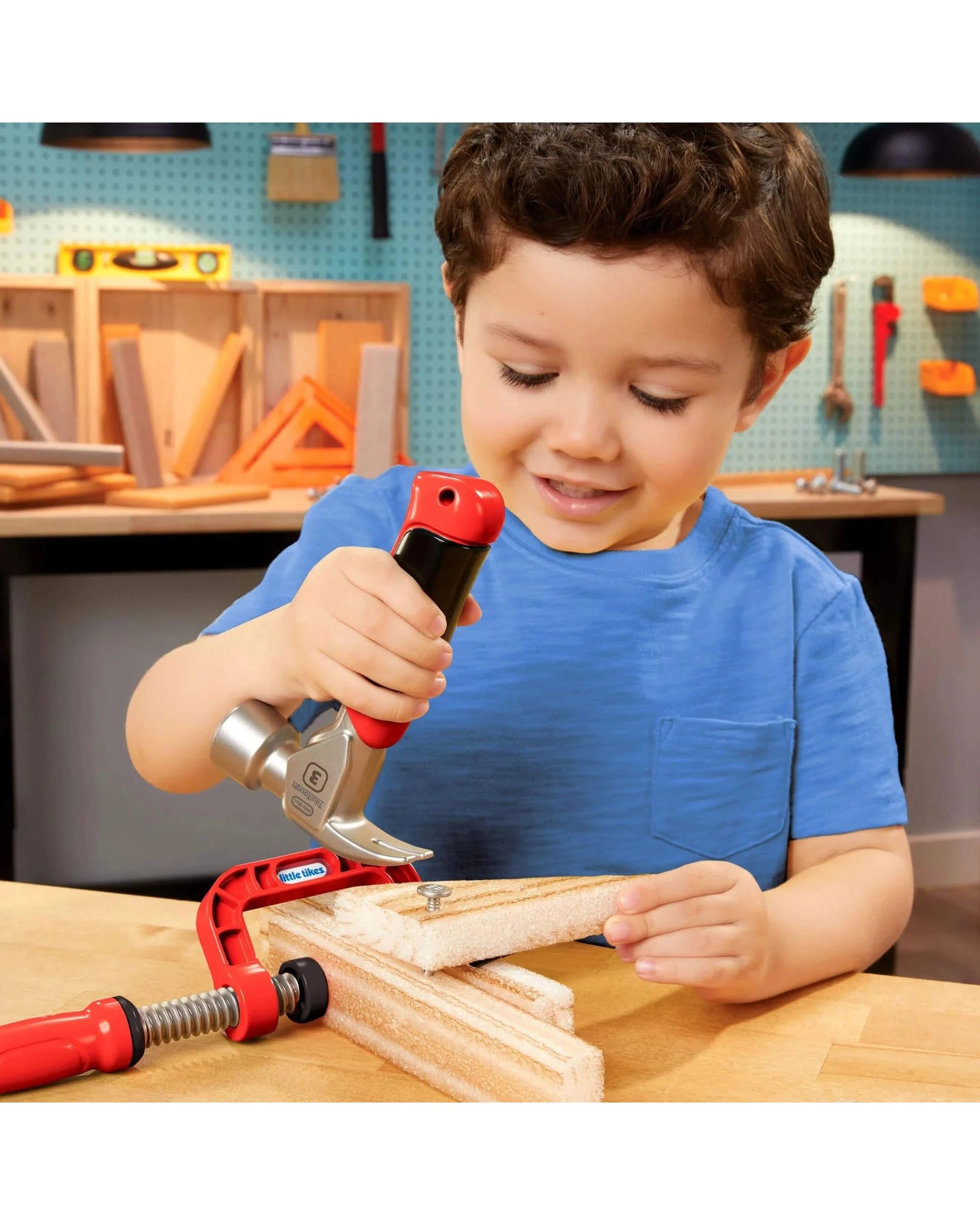 5 Little Tikes Creative Construction Hammer and Nail Set, 5 of 5