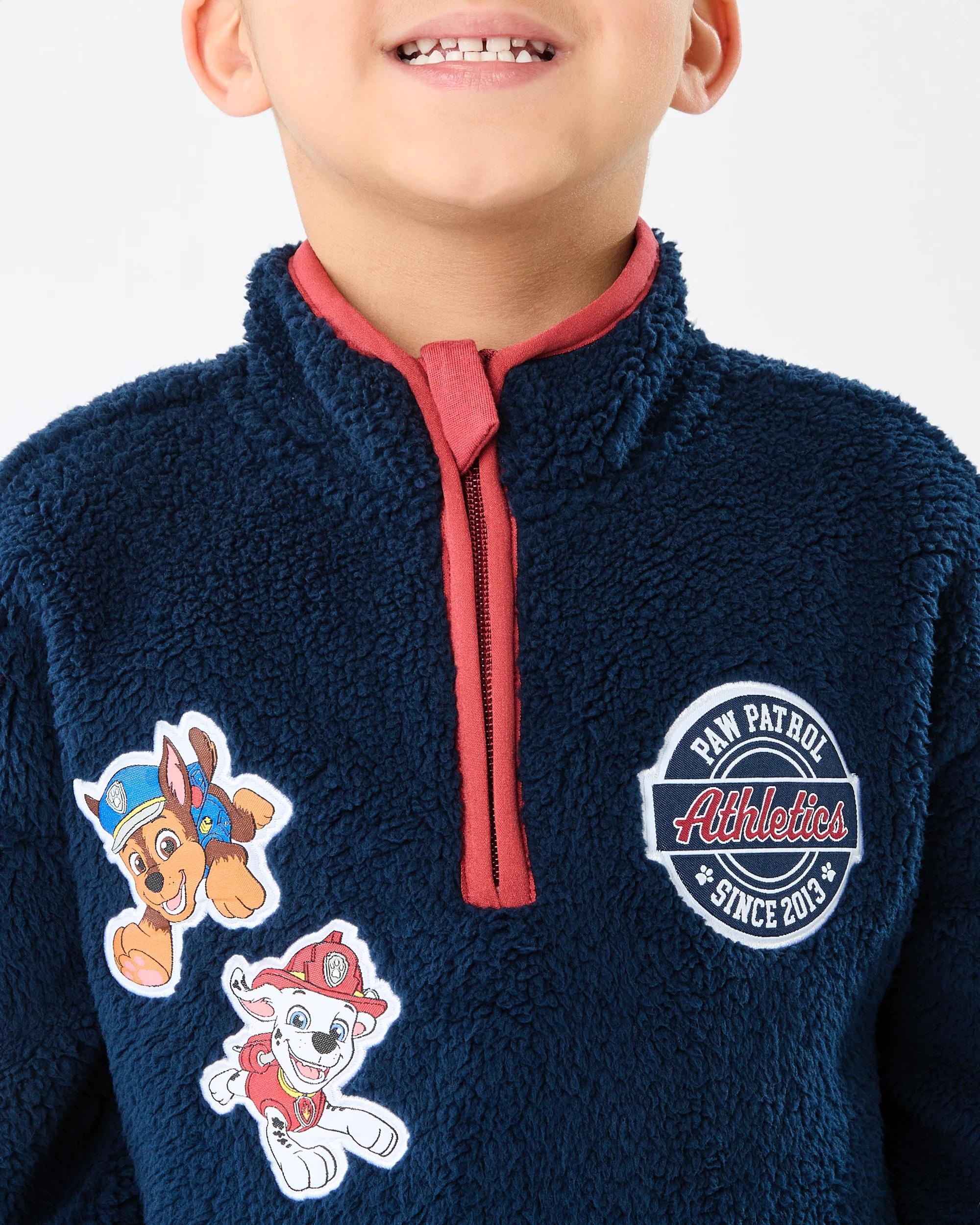 4 PAW Patrol License Print Sherpa Sweatshirt Paw Patrol, 4 of 10