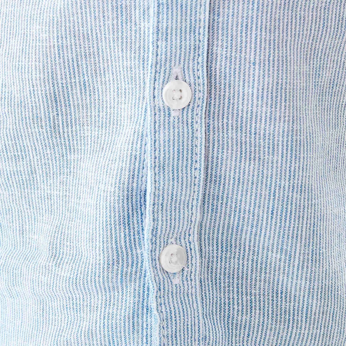 5 Long Sleeve Linen Shirt Stripe, 5 of 9