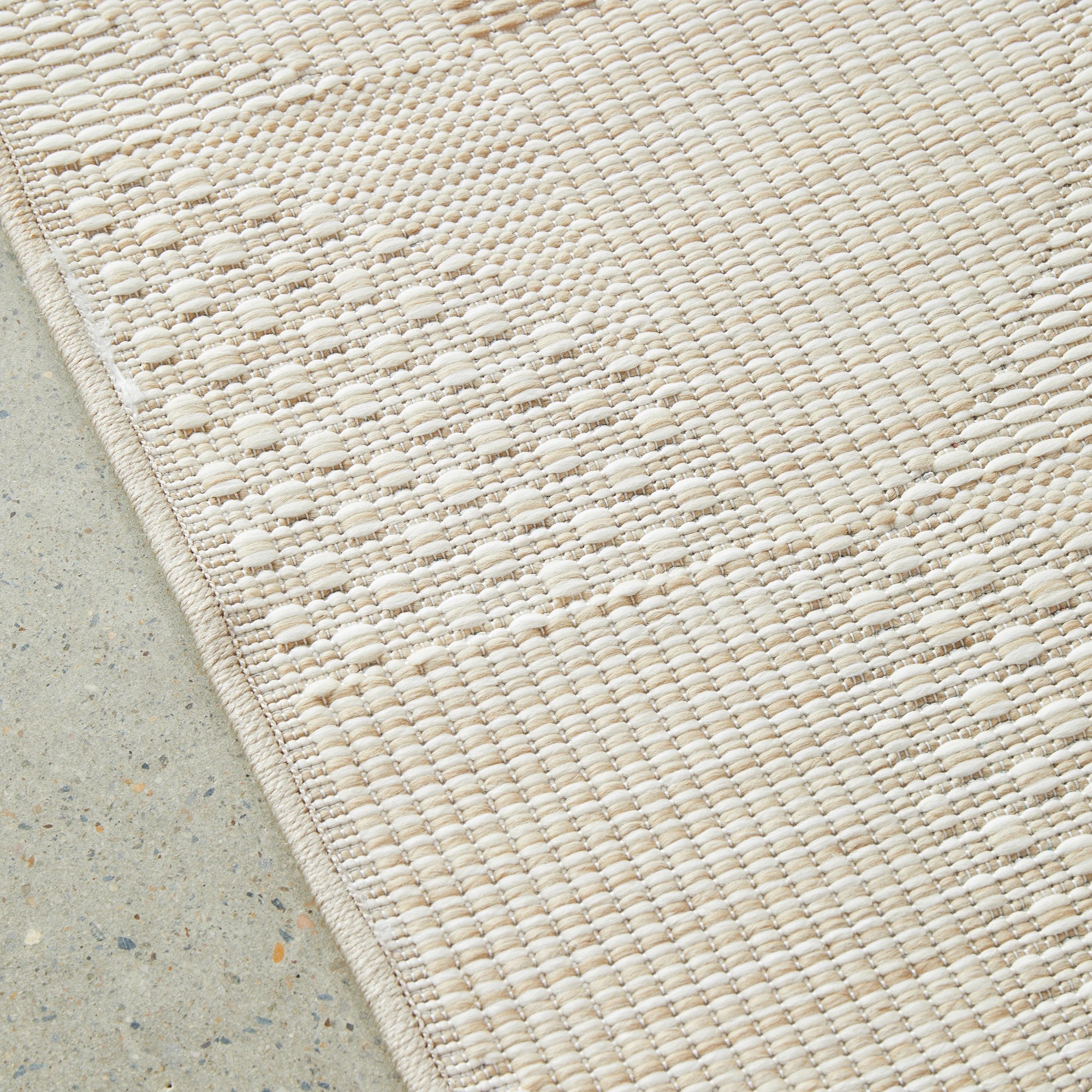 5 Common Ground Rugs Palmline Selin 380x280cm - Extra Large Outdoor Rug - Beige, 5 of 7