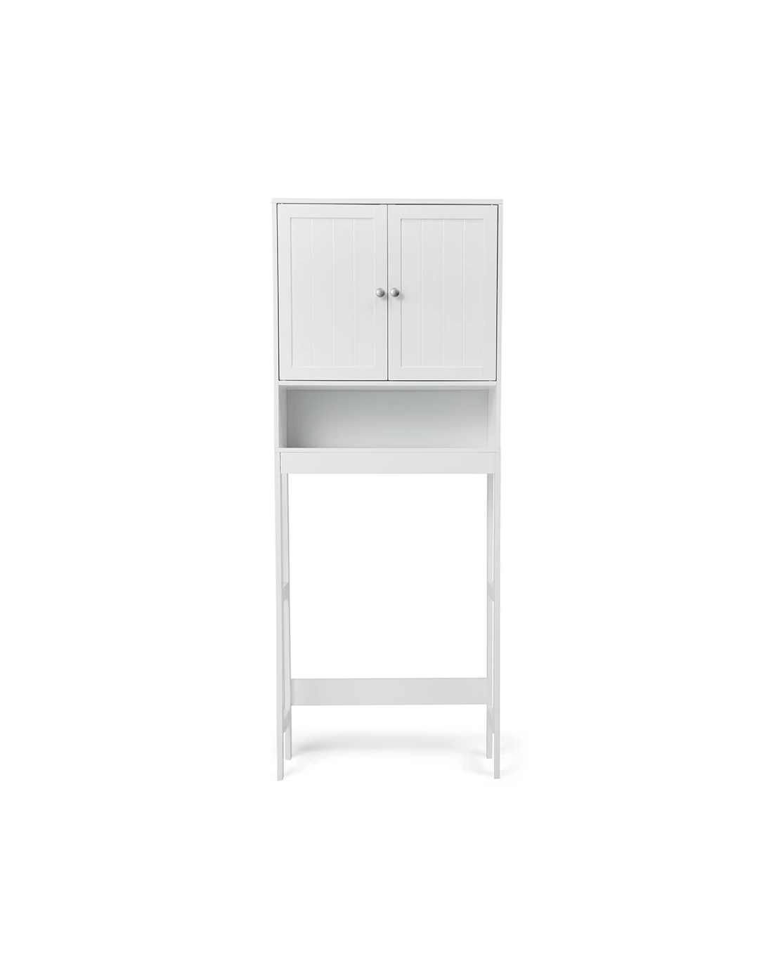 2 Over Toilet Panelled Shelf Unit, 2 of 8
