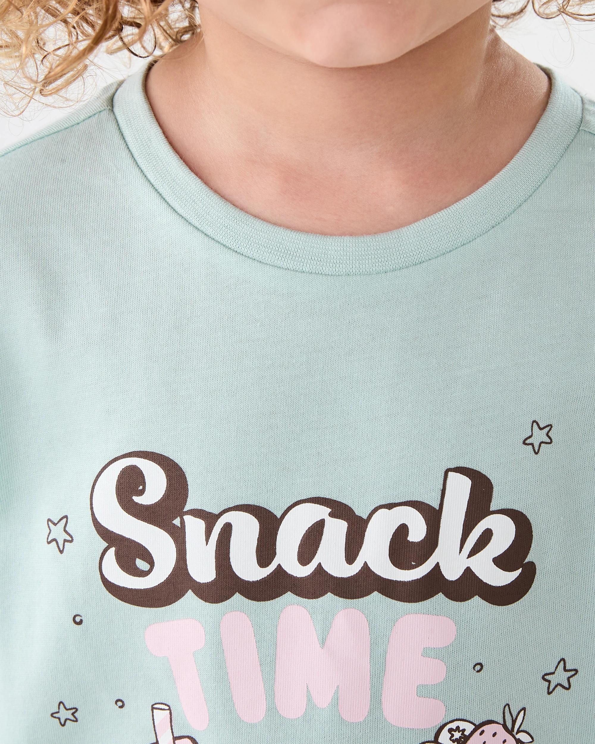 4 Printed T-shirt Grn Sncks, 4 of 7