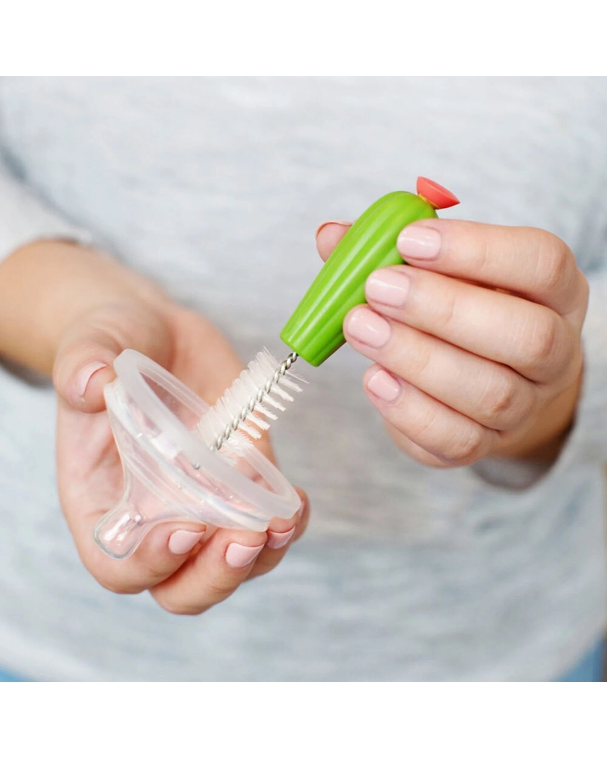 6 Boon 8pc Cacti Bottle Brush Set - Multi, 6 of 8