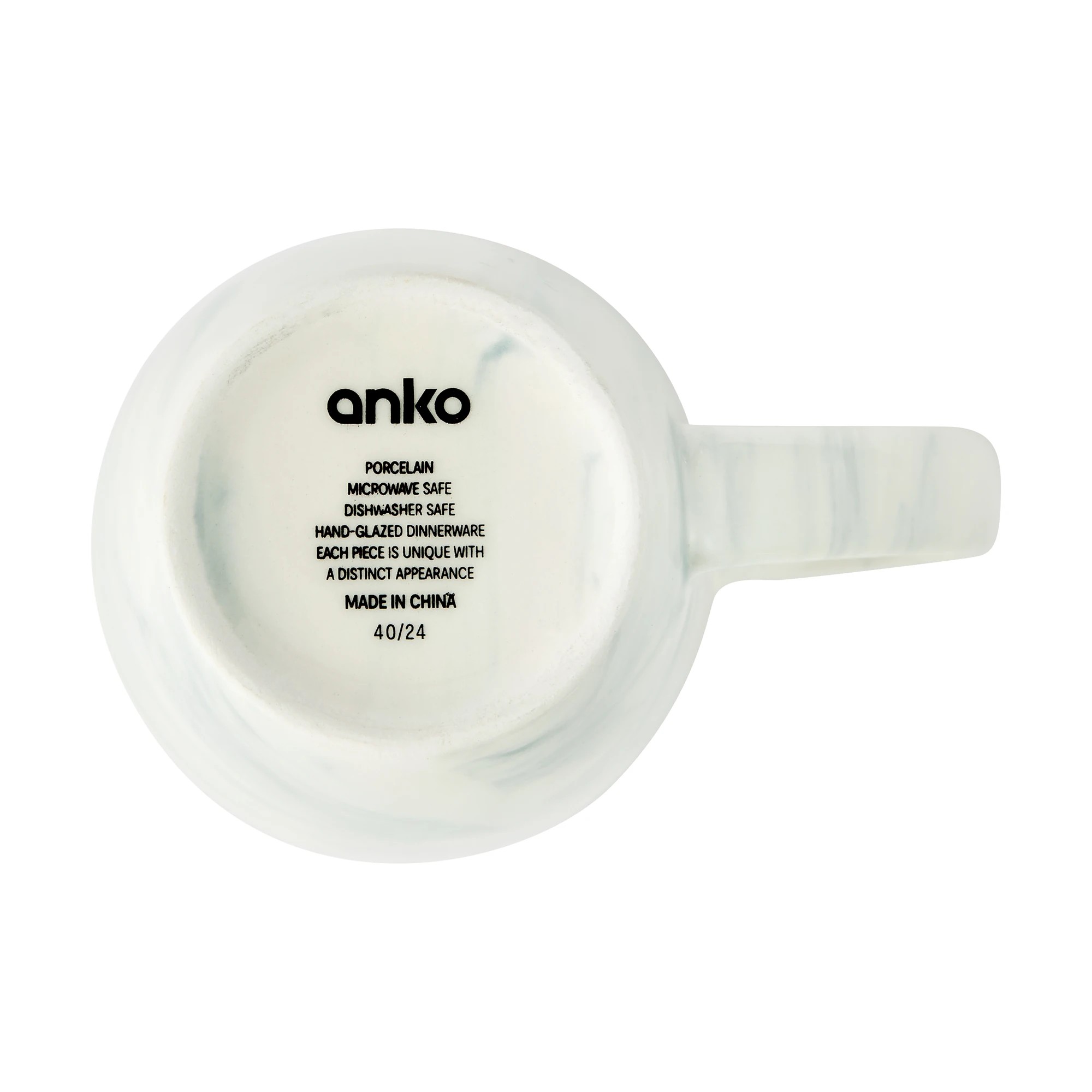 6 Grey Marble Look Mug, 6 of 6