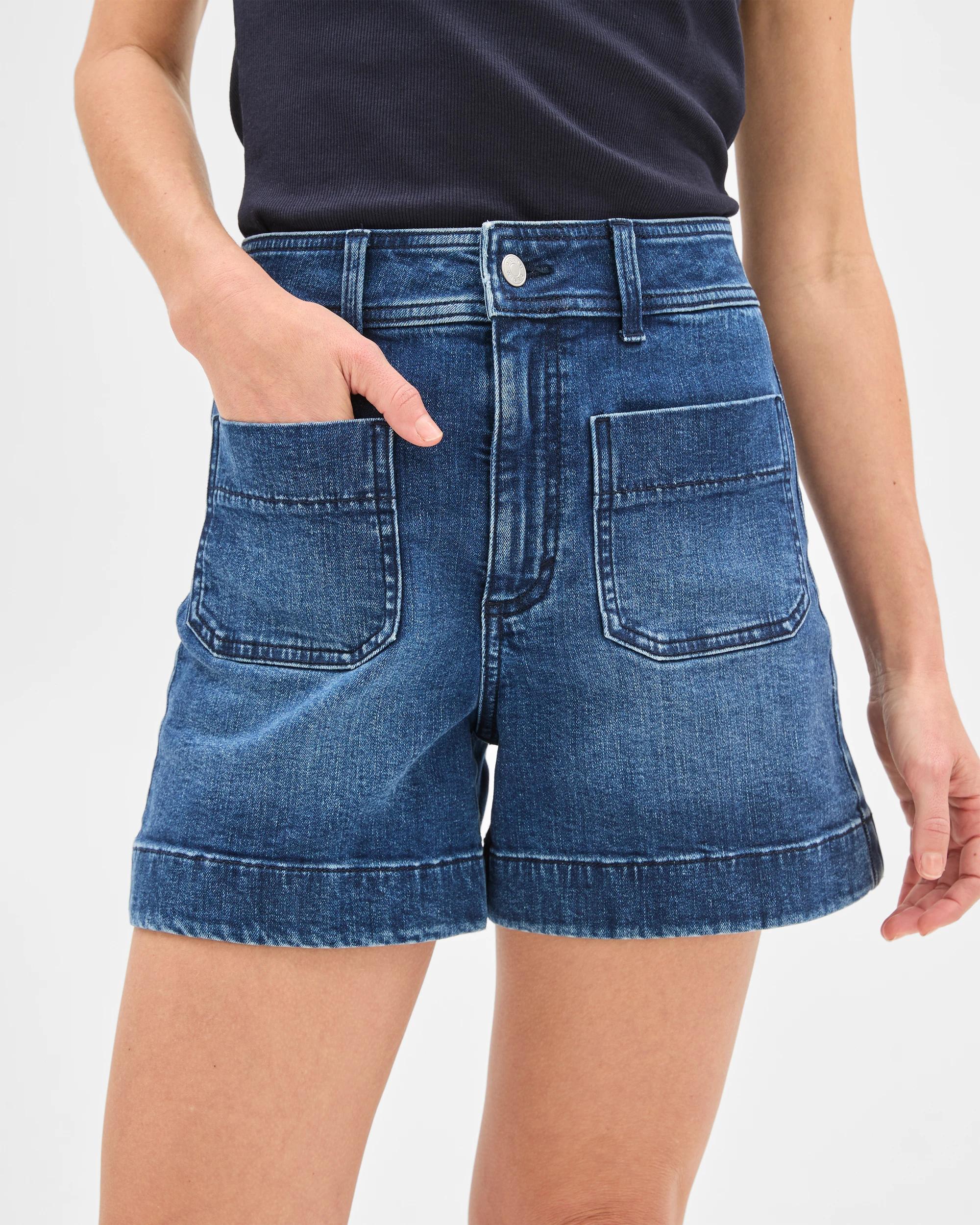 2 Target Denim Shorts - Mila 70'S INDIGO, 2 of 7