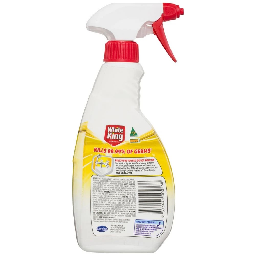 2 White King Surface Spray 500mL Lemon, 2 of 2