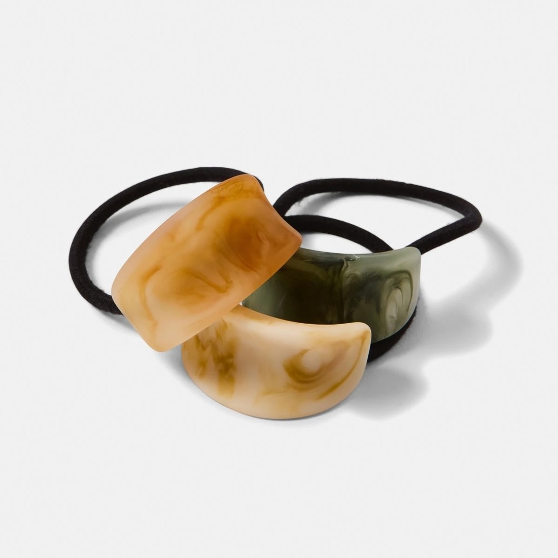 3 3 Pack Plastic Cuff Hair Ties, 3 of 5