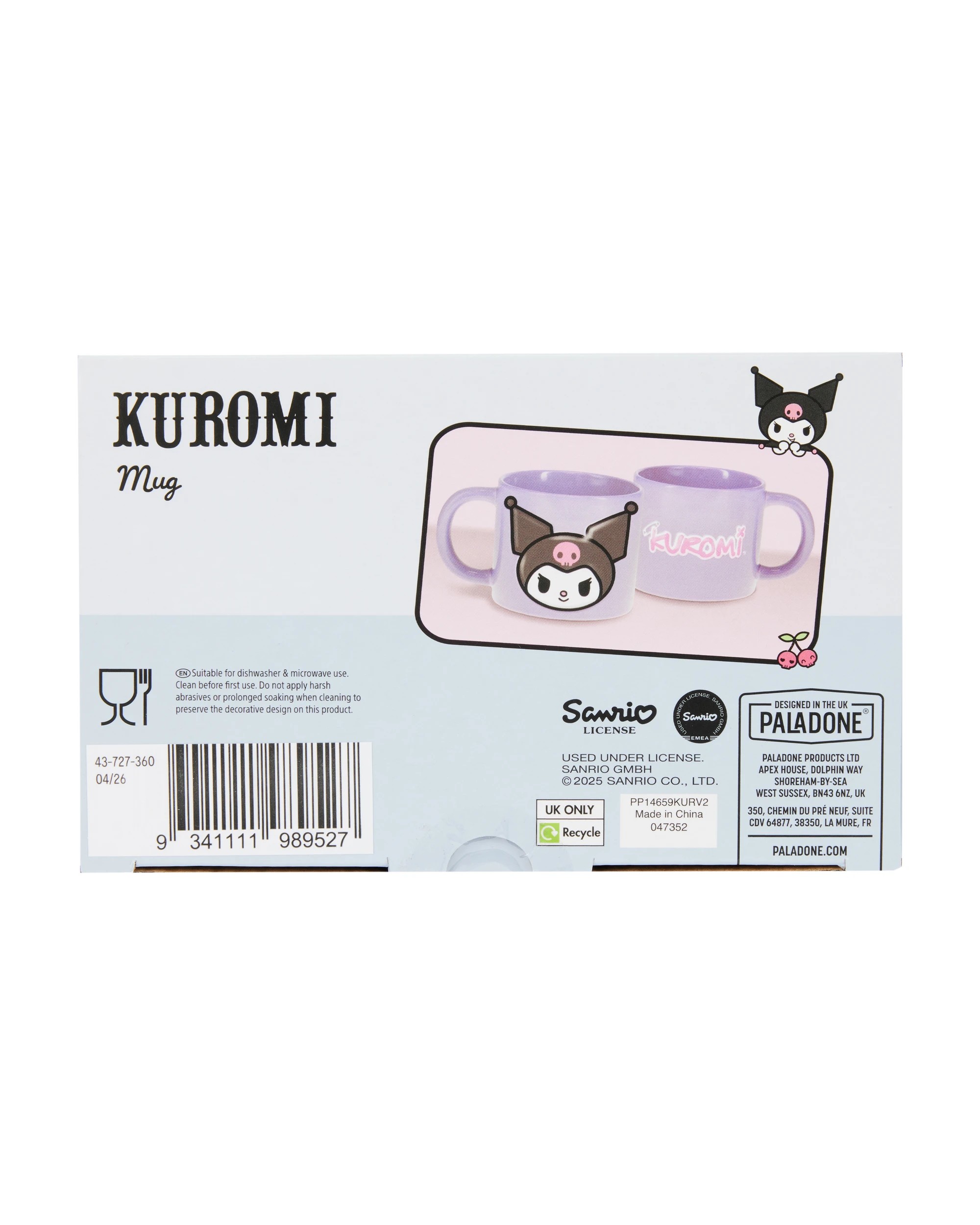 5 Kuromi Embossed Mug, 5 of 5
