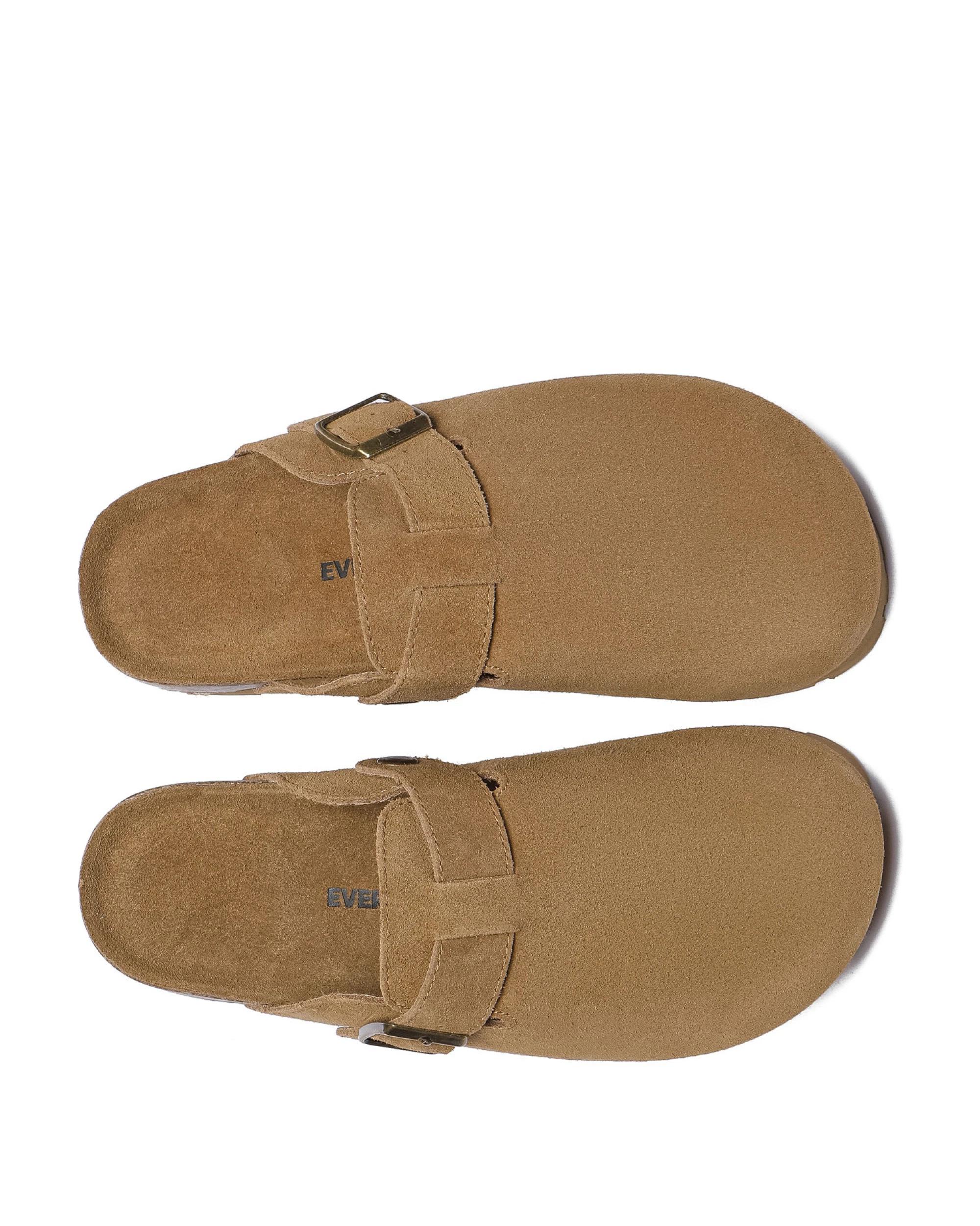 5 Everau Unisex Mason Slippers CHESTNUT, 5 of 5