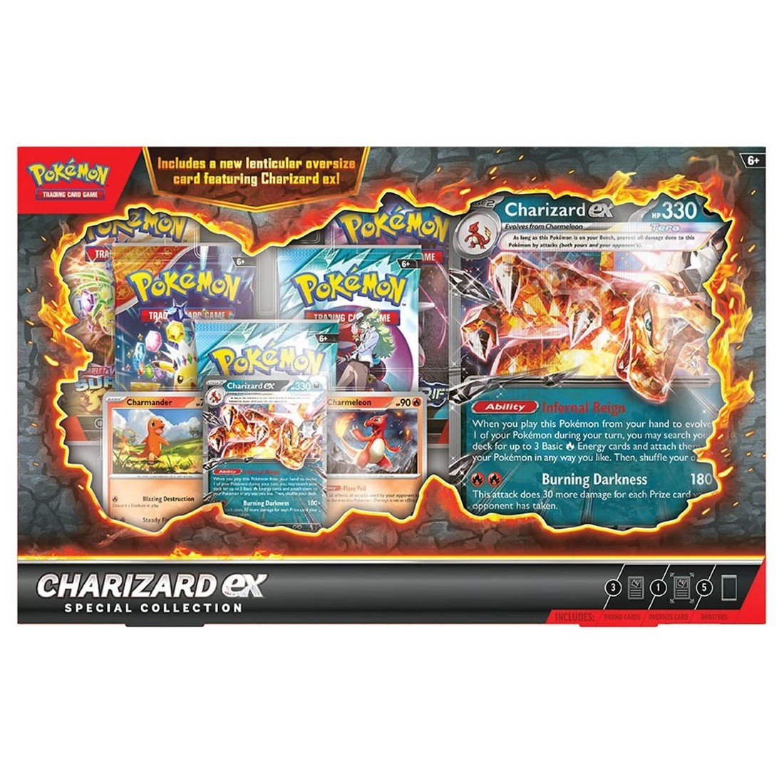 1 Pokemon Trading Card Game: Charizard Ex Special Collection, 1 of 3