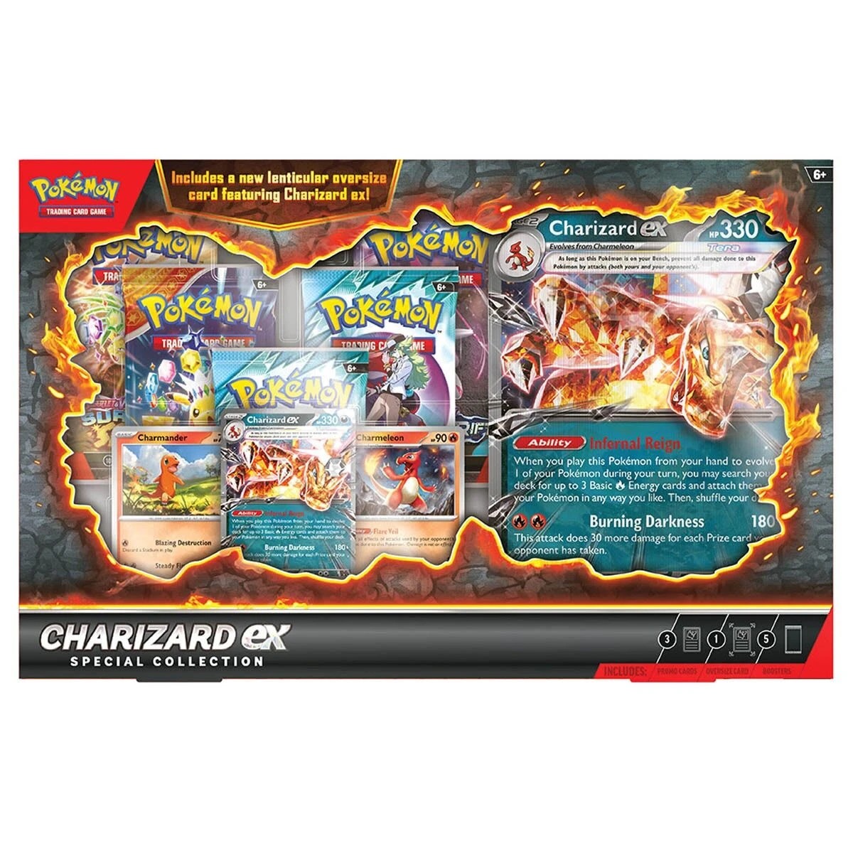 1 Pokemon Trading Card Game: Charizard Ex Special Collection, 1 of 3