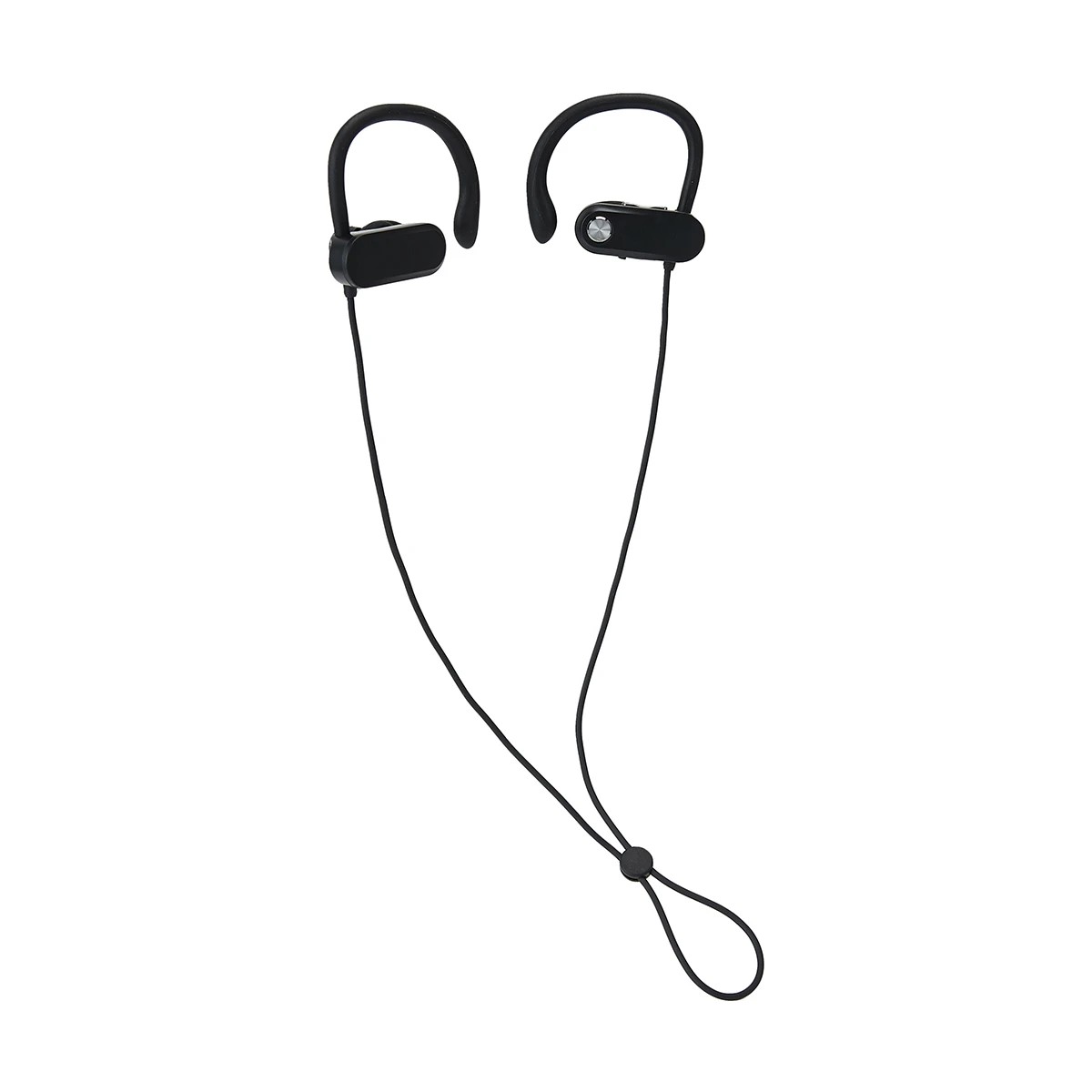 2 Sports Hook Bluetooth Earphones - Black, 2 of 10