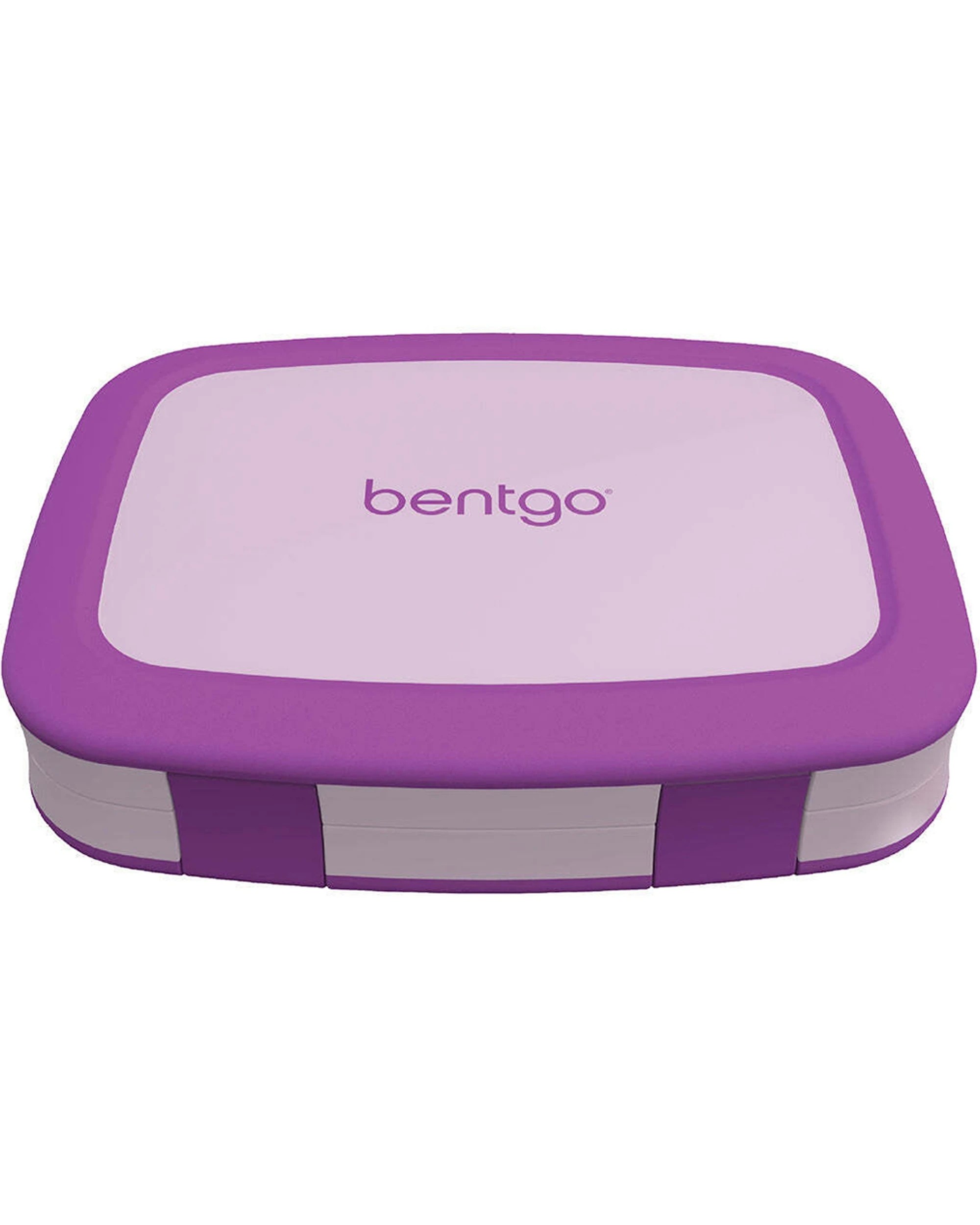 1 Bentgo Kids Leak Proof Bento Lunch Box 22cm Five Compartments Durable - Purple, 1 of 1