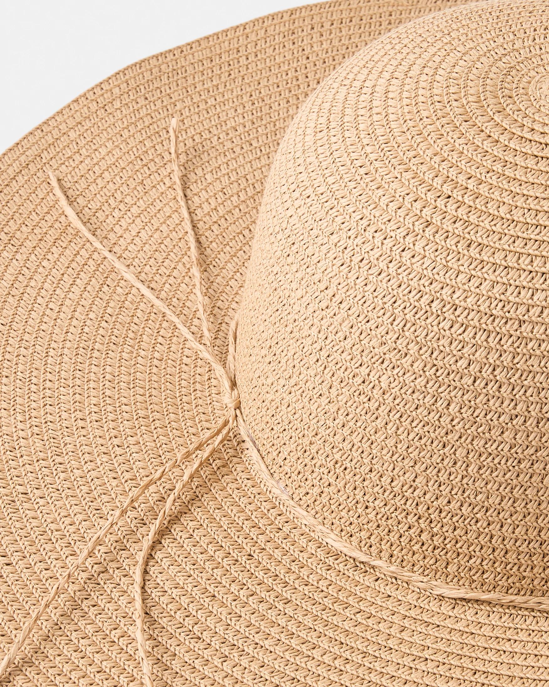 2 Wide Brim Hat Natural, 2 of 2