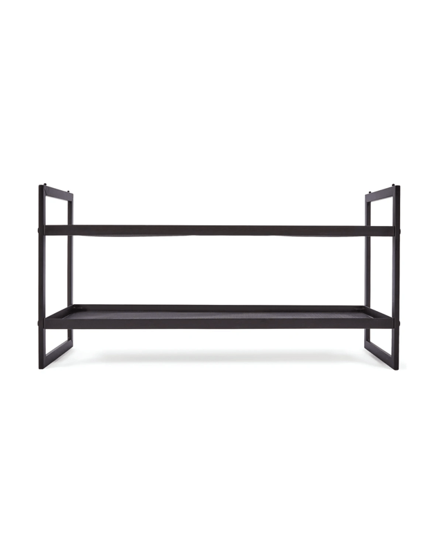 2 Tier Metal Stackable Mesh Shoe 