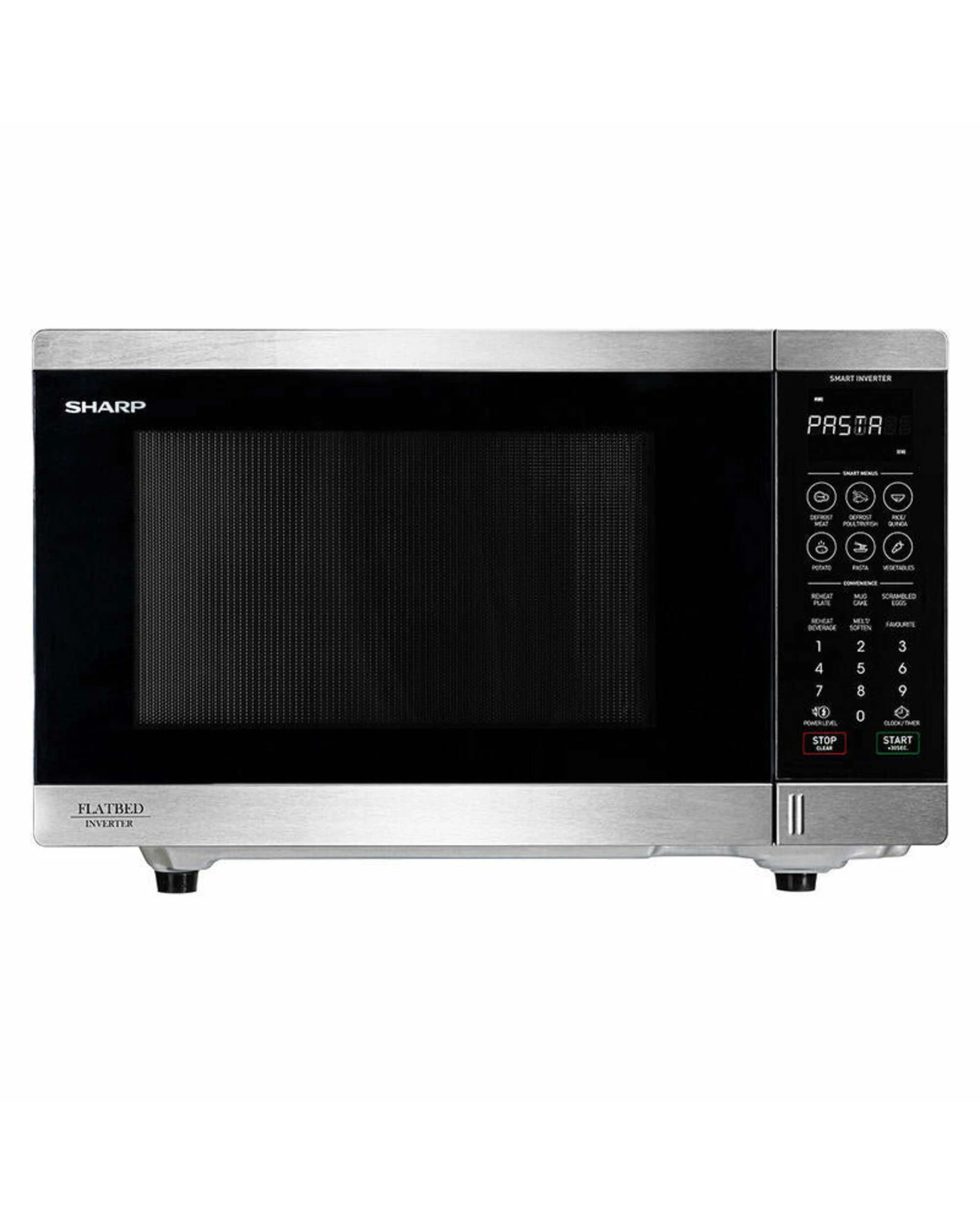 1 Sharp Flatbed 32 Litre Microwave - BLACK, 1 of 5
