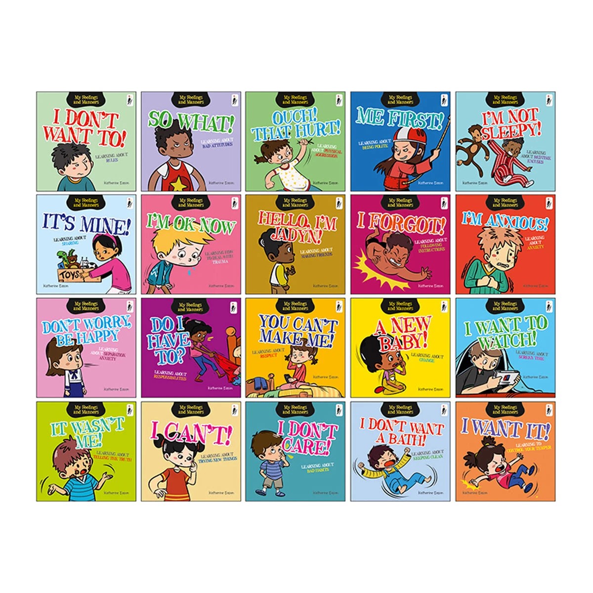 2 Fingerprint! Publishing My Feelings And Manners Library, 2 of 7