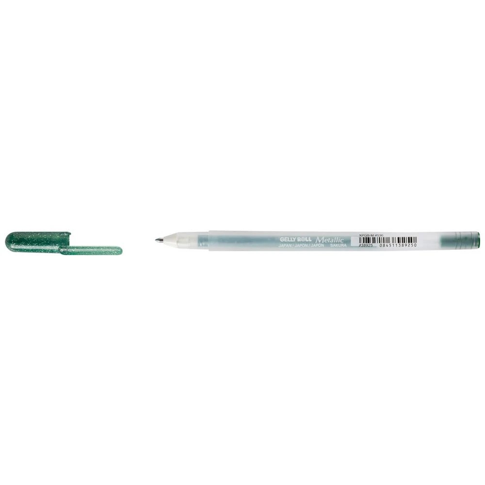 1 Sakura Gelly Roll Gel Pen Metallic Hunter Green, 1 of 3