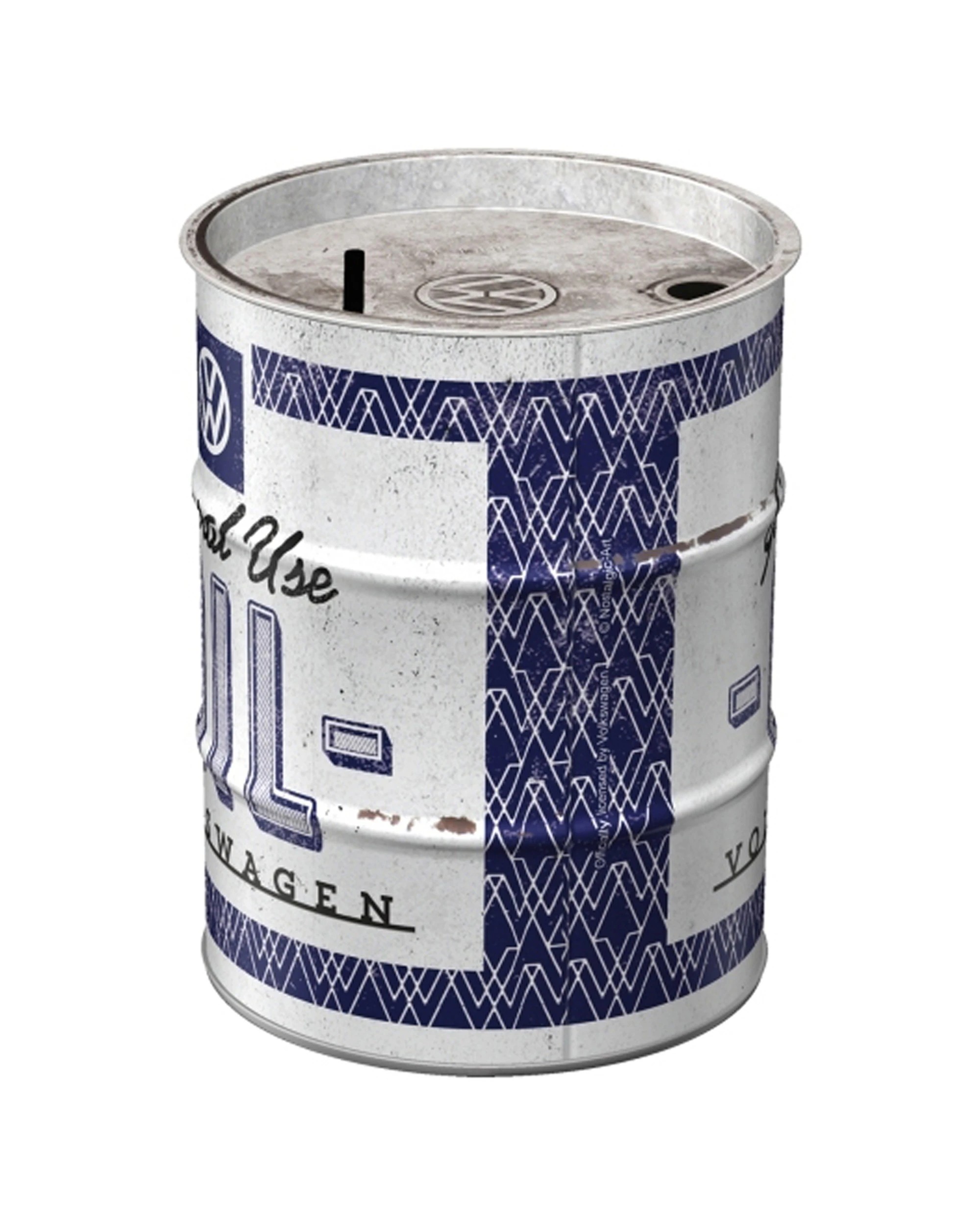 3 Nostalgic-Art Storage Money Box - Oil Barrel VW General Use Oil - Multi, 3 of 3
