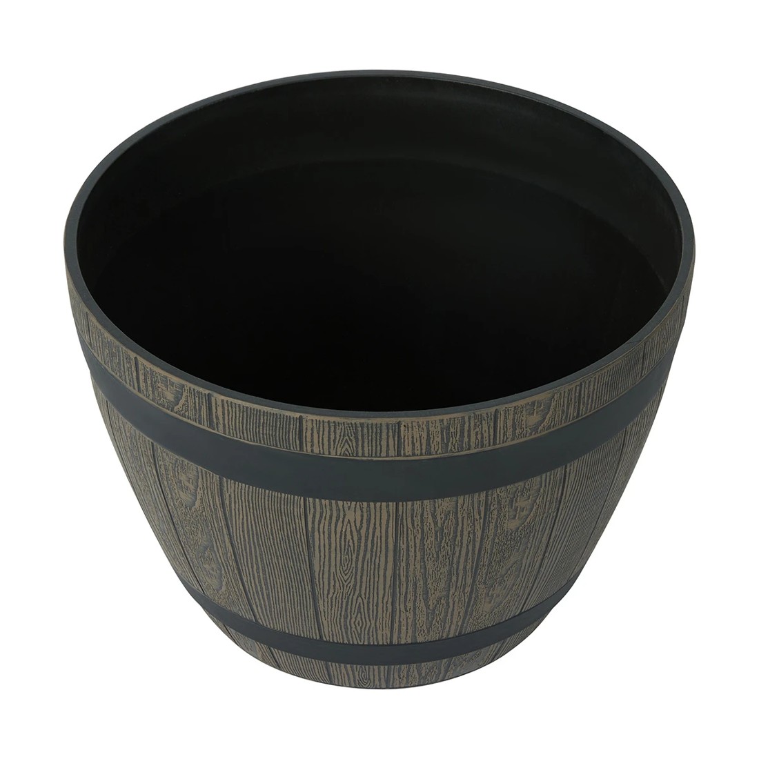 4 37.5cm Barrel Look Planter, 4 of 6