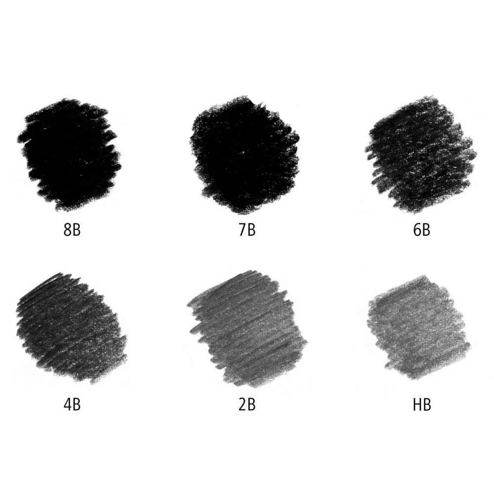 3 Staedtler Black Lumograph Pencils 100B 6 Pack, 3 of 3