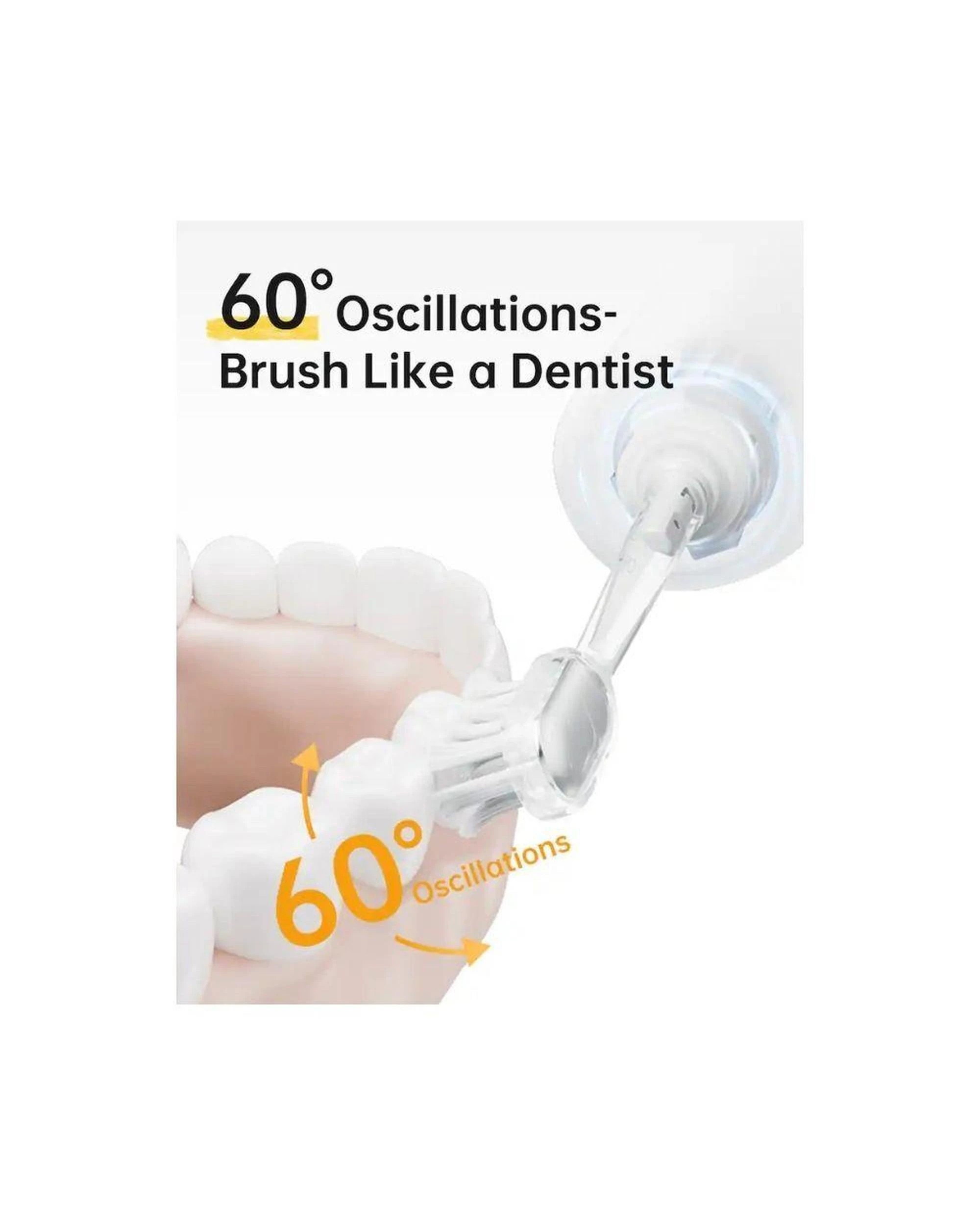 6 Laifen Wave SE Sonic Toothbrush Grey with 2 Brush Heads, 6 of 8
