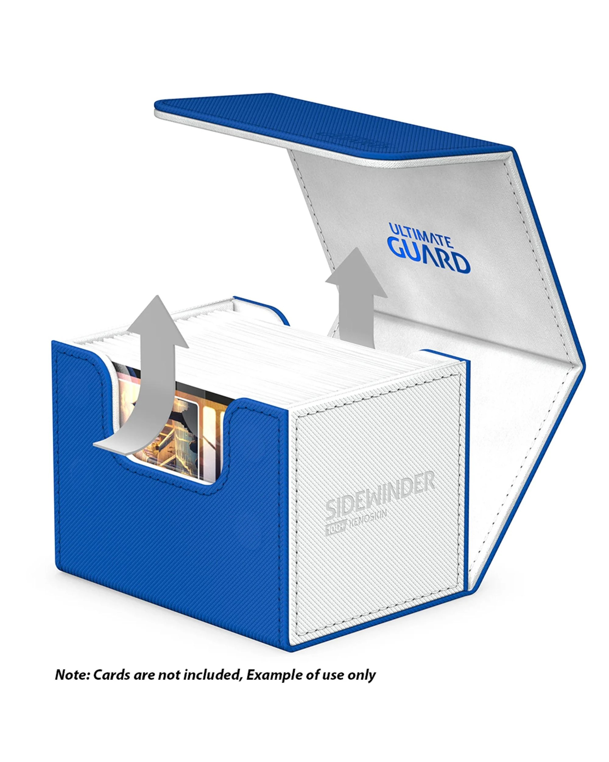 3 Ultimate Guard Sidewinder 100+ Synergy Deck Box - Blue/White - Multi, 3 of 6