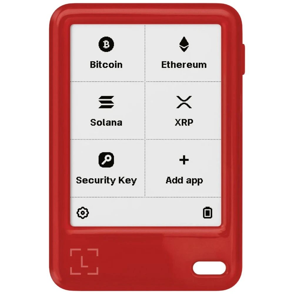 1 Ledger Nano Gen 5 Crypto Wallet Cherry Red, 1 of 7