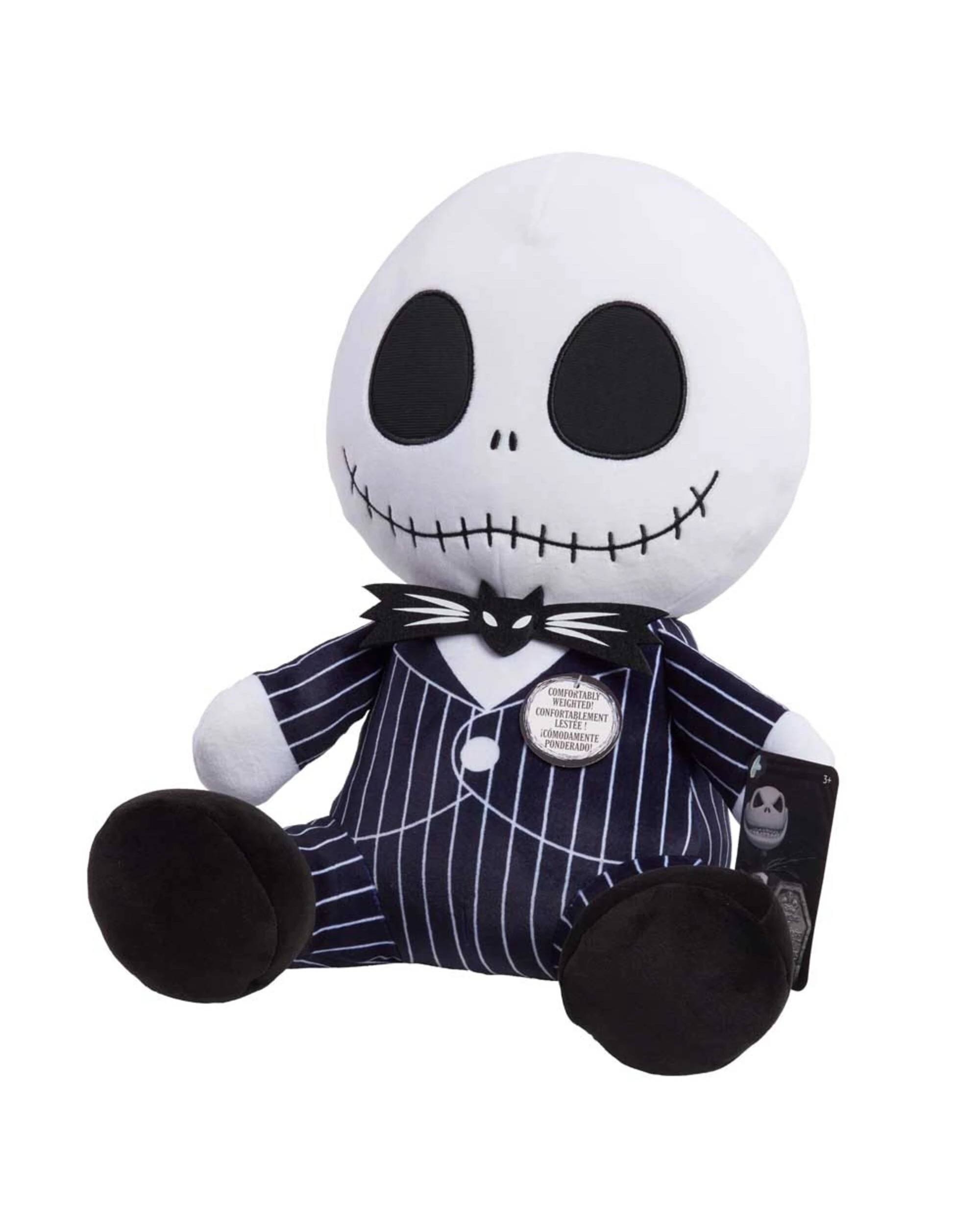 2 Disney - The Nightmare Before Christmas - Jack Skellington Comfort Weighted Plush - Multi, 2 of 6