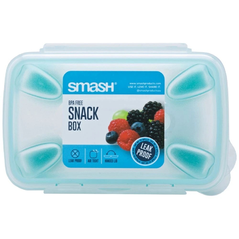 1 Smash Leakproof Snack Box Green, 1 of 4