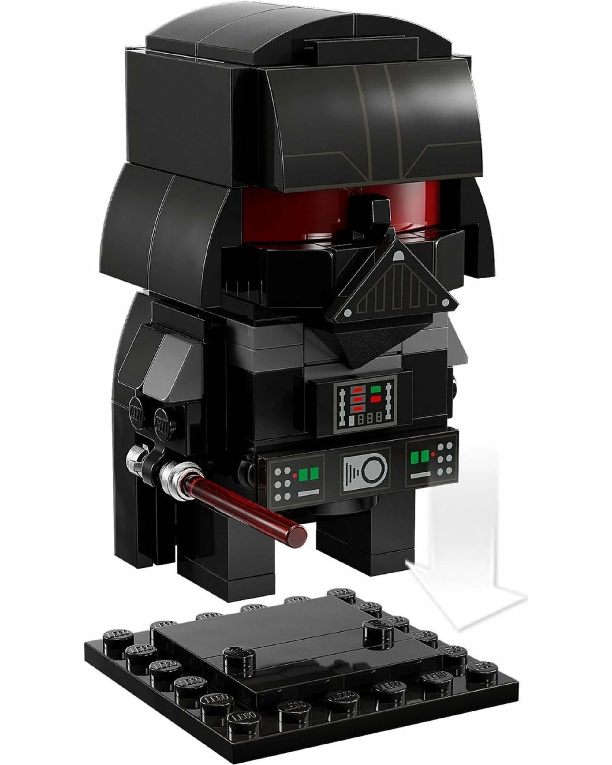5 LEGO 40547 Obi-Wan Kenobi & Darth Vader BrickHeadz, 5 of 5