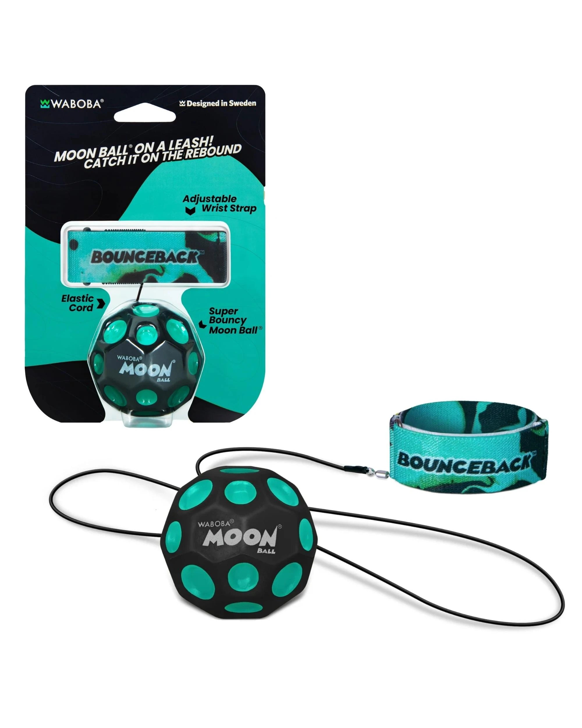 3 Waboba Bounceback X Moon Ball Assorted, 3 of 4