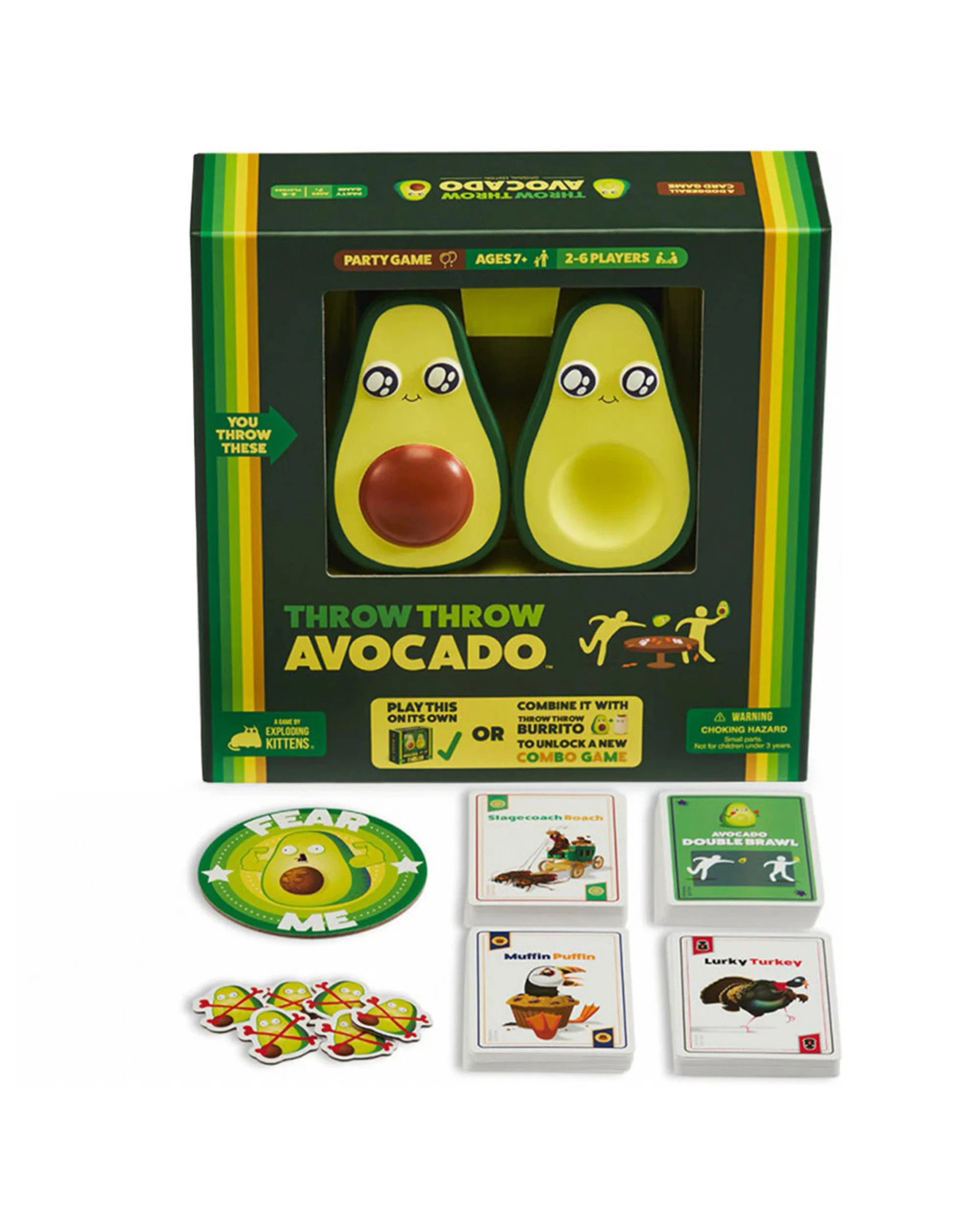 2 Throw Throw Avocado Card Game, 2 of 2