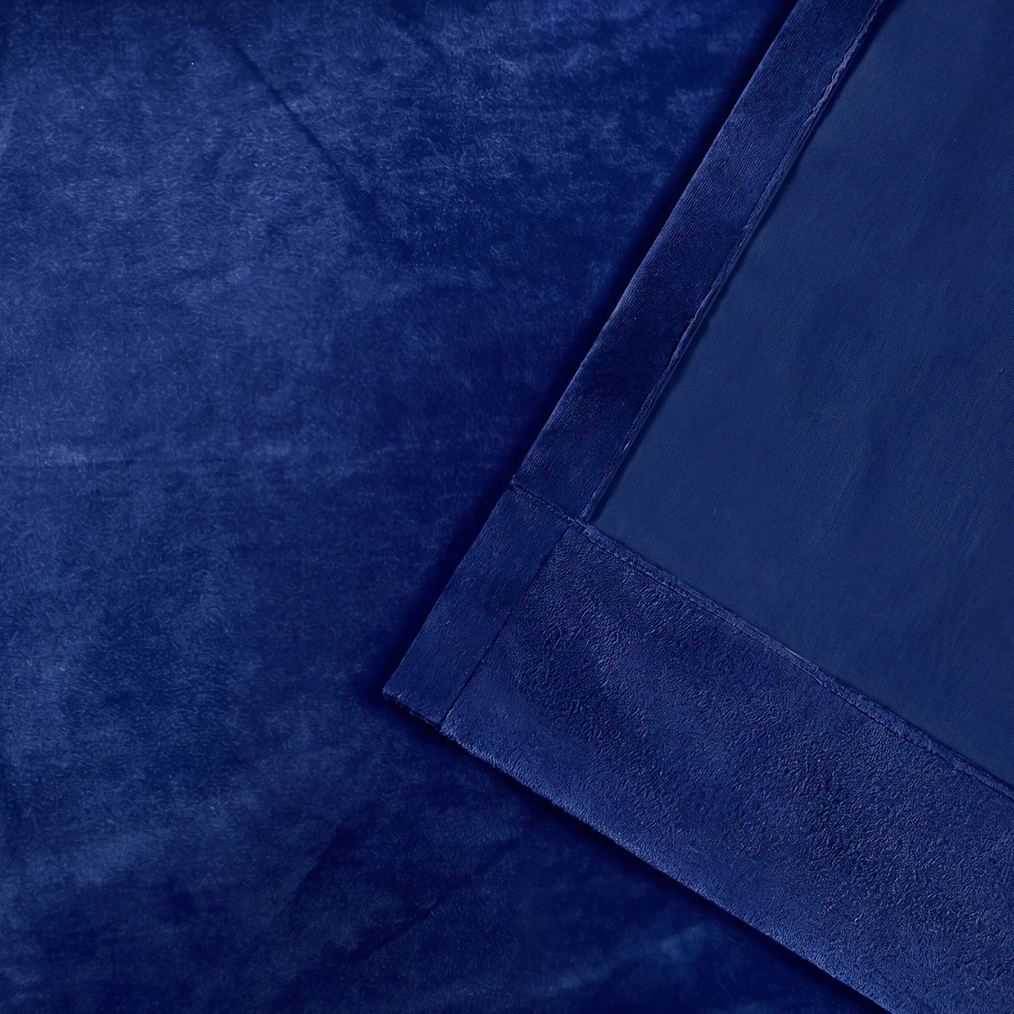 4 Marlow Velvet Blackout Curtains 2-Panel Room Darkening Eyelet Curtains 132x213cm, 4 of 8