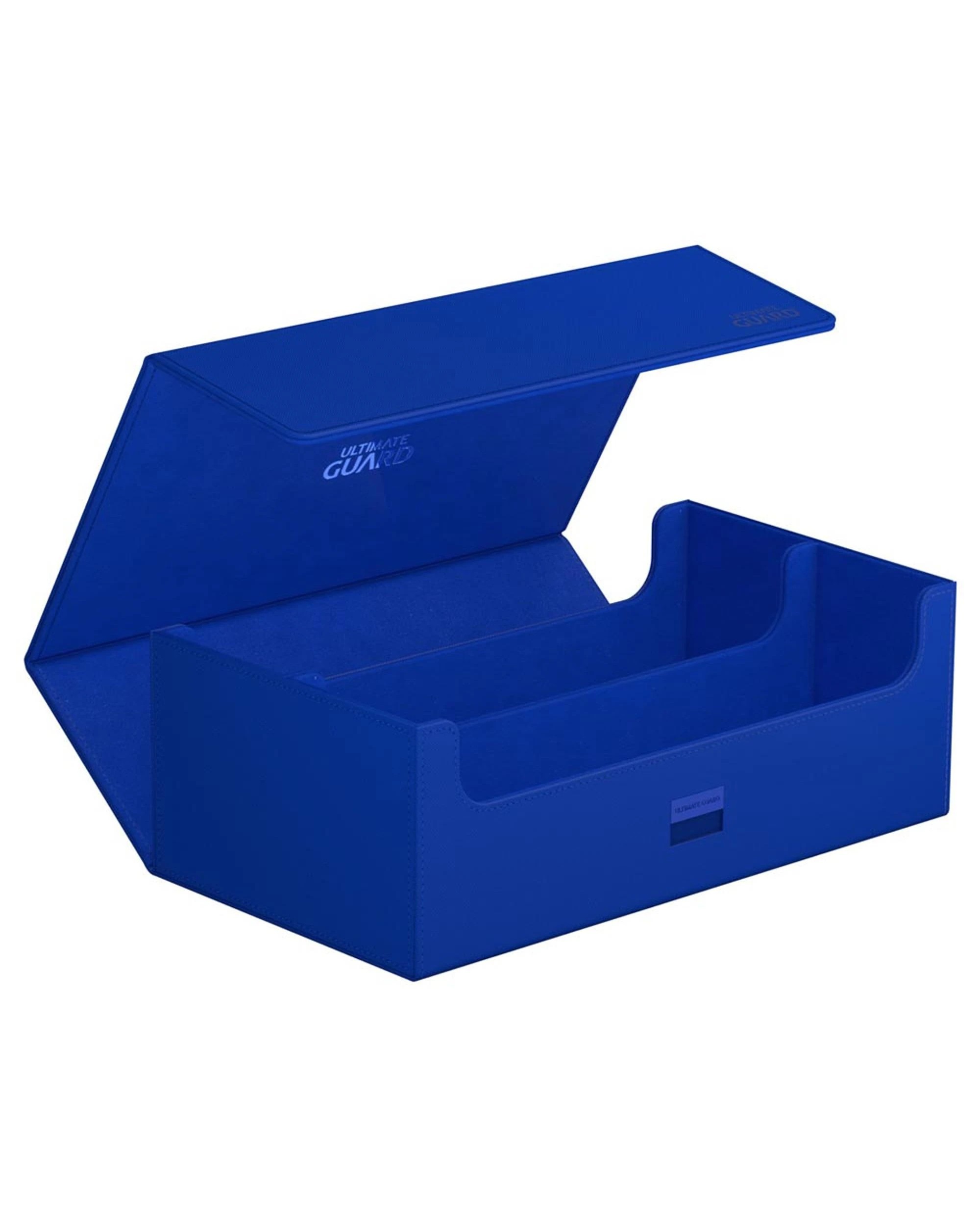 2 Ultimate Guard Arkhive 800+ Xenoskin Flip Case Standard Size Deck Box - Monocolour Blue - Blue, 2 of 6