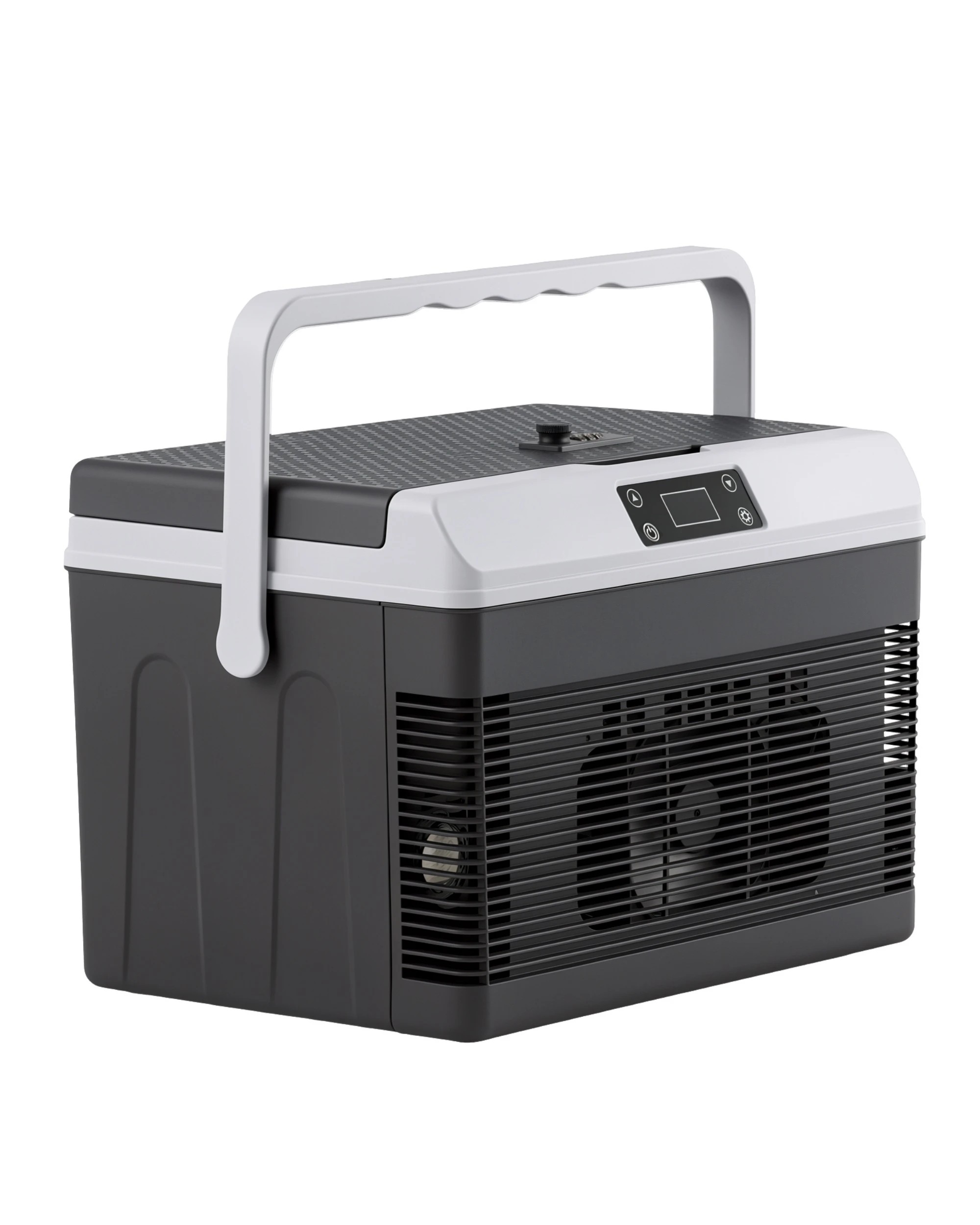 1 Yopower 15L Portable Car Fridge Cooler & Warmer 220V/12V - Black, 1 of 7
